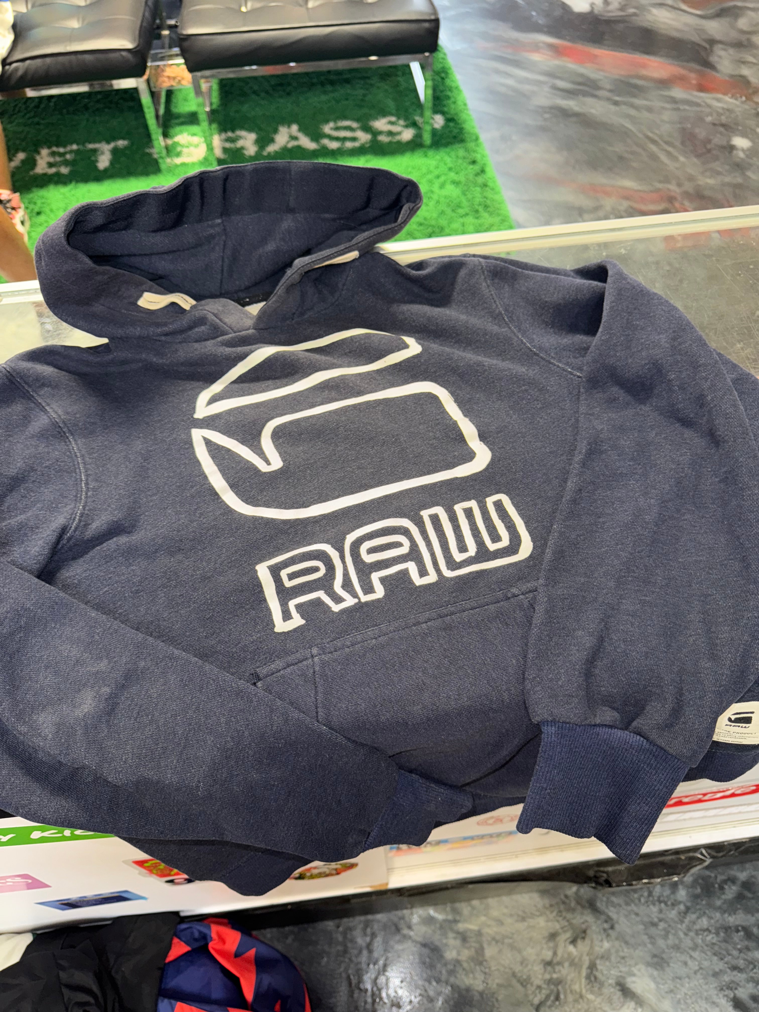 Small G-Star RAW Hoodie "Navy"