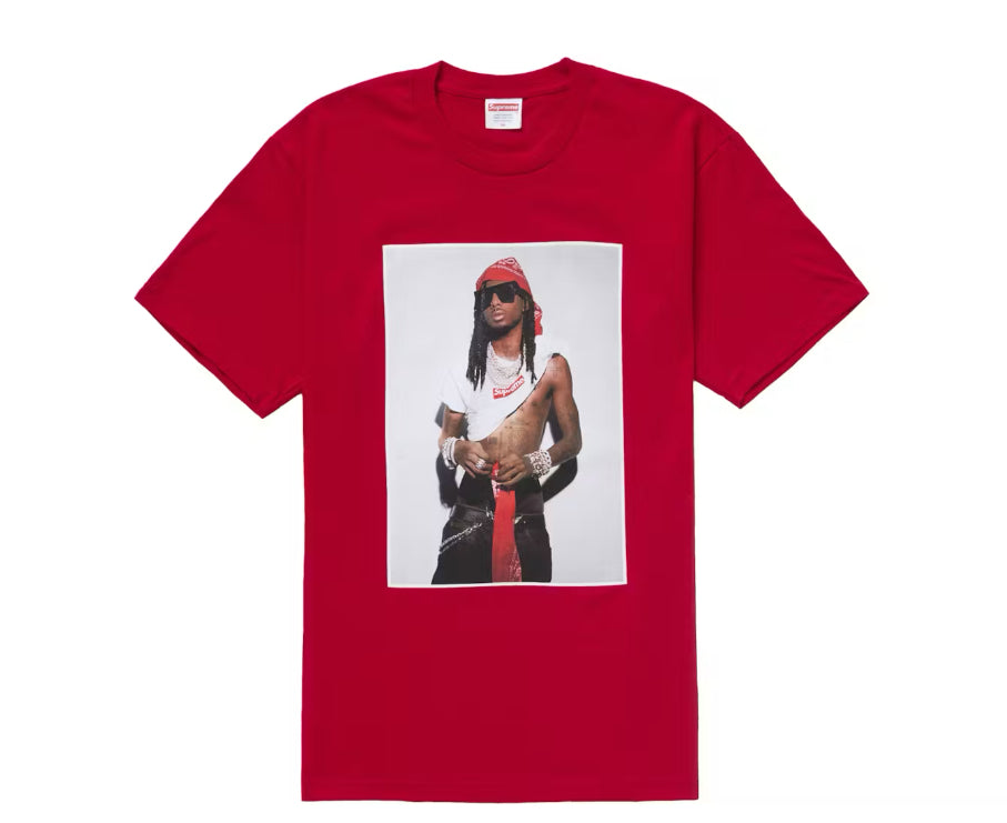 Size XL Supreme Playboi Carti Photo Tee “Red” Brand New