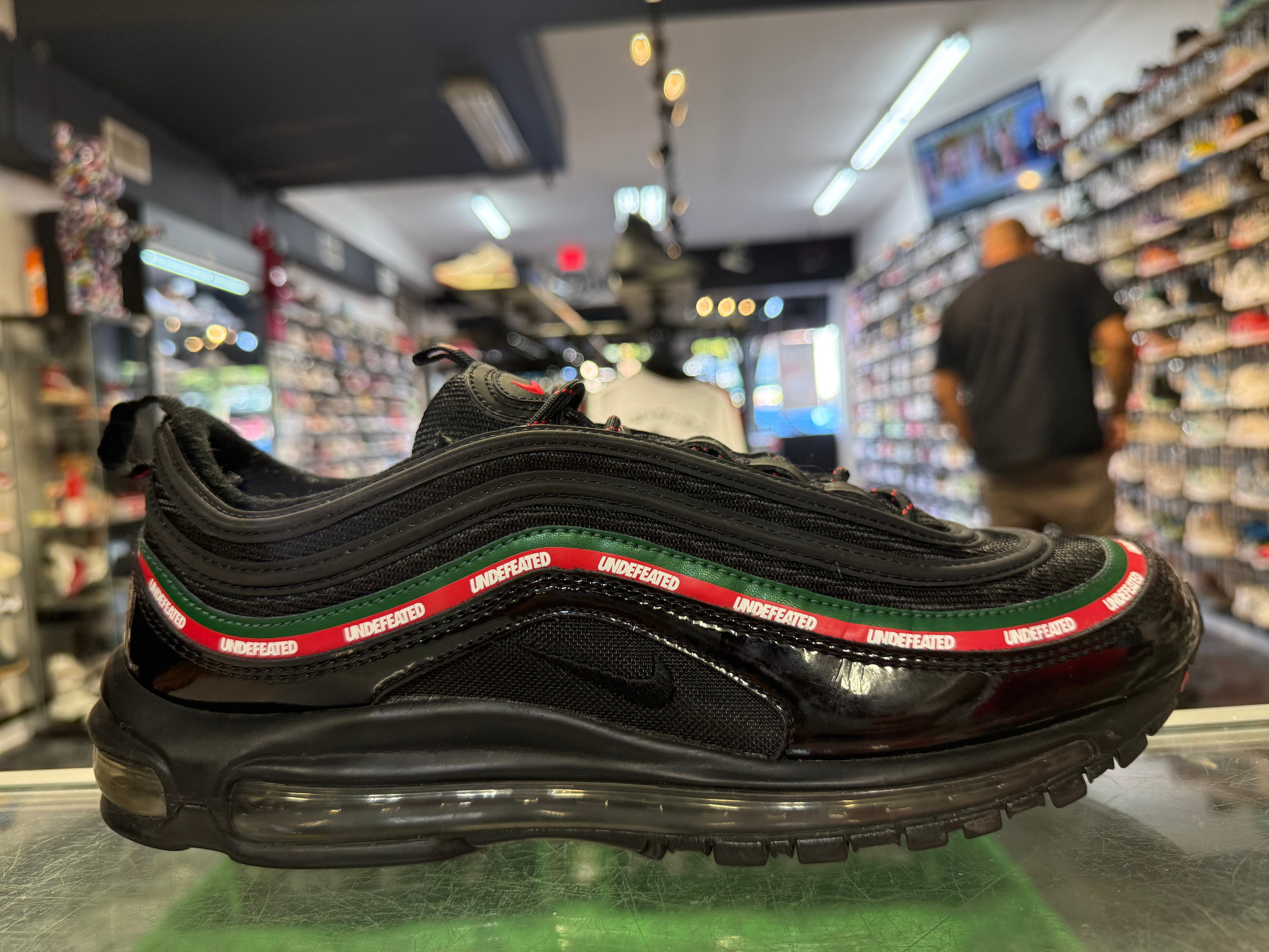 Size 12 Air Max 97 Undefeated "Black"