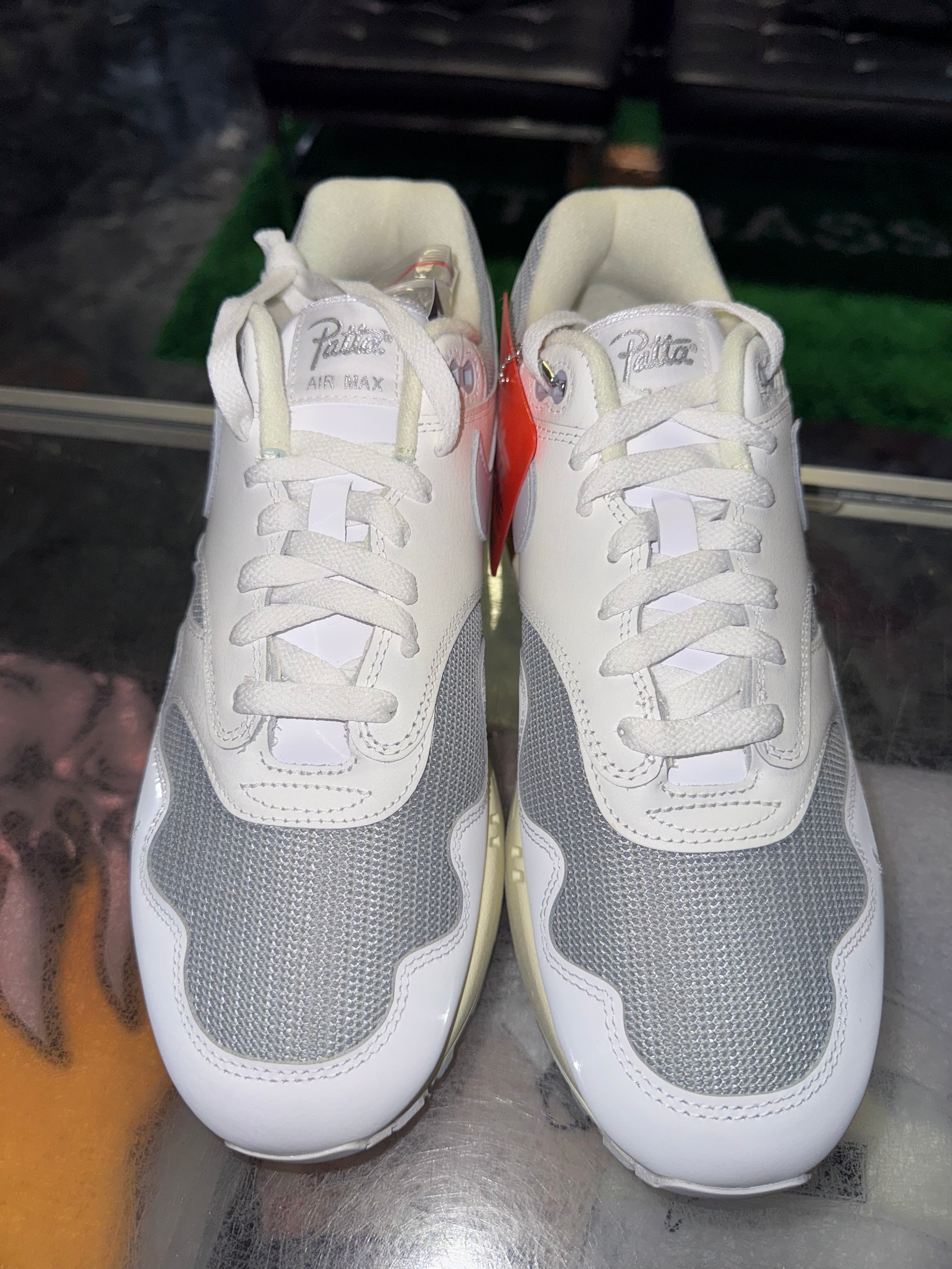 Size 11 Air Max 1 Patta "Waves White" Brand New