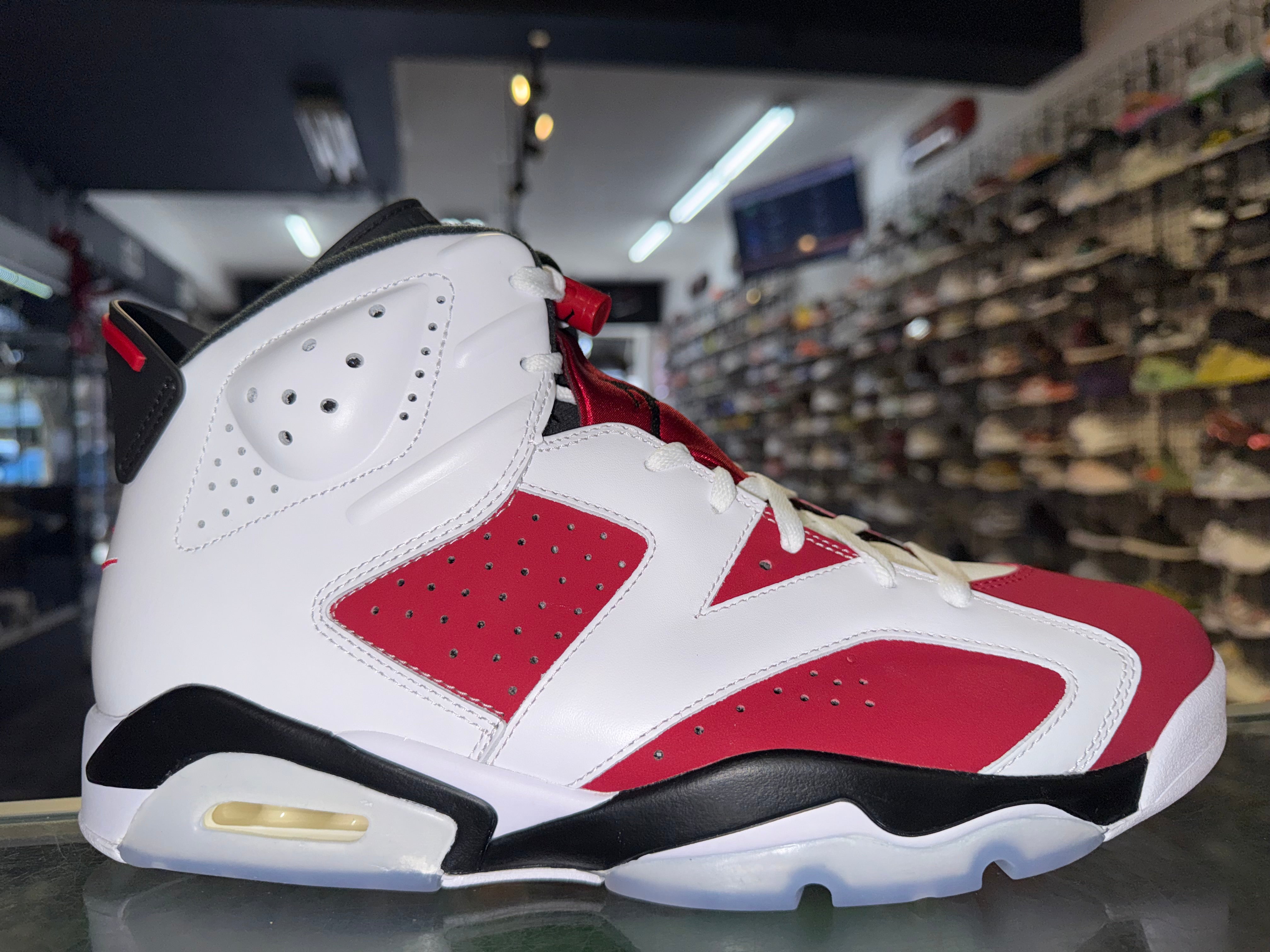 Size 11.5 Air Jordan 6 “Carmine” Brand New