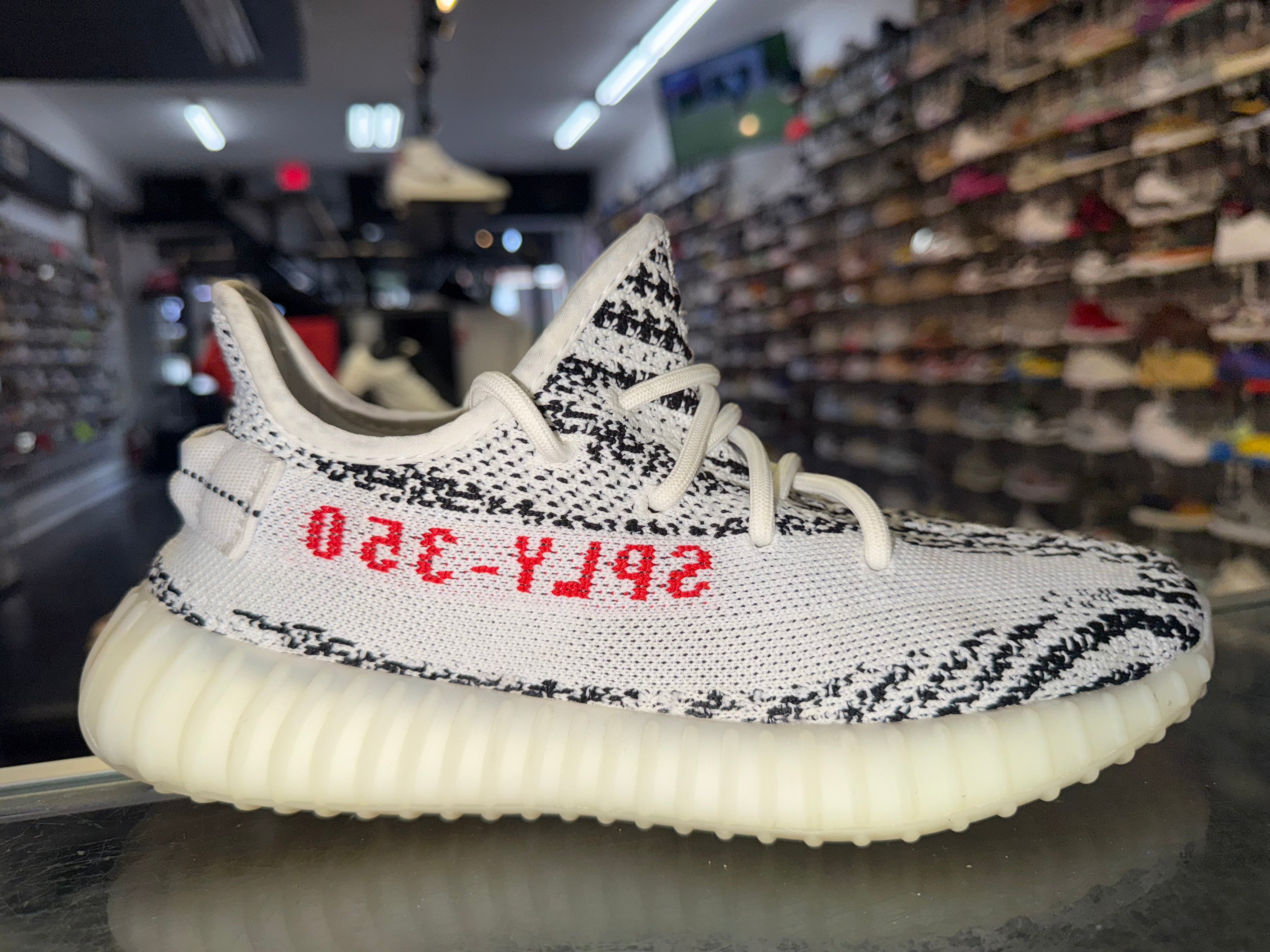 Size 6.5 Adidas Yeezy Boost 350 “Zebra”