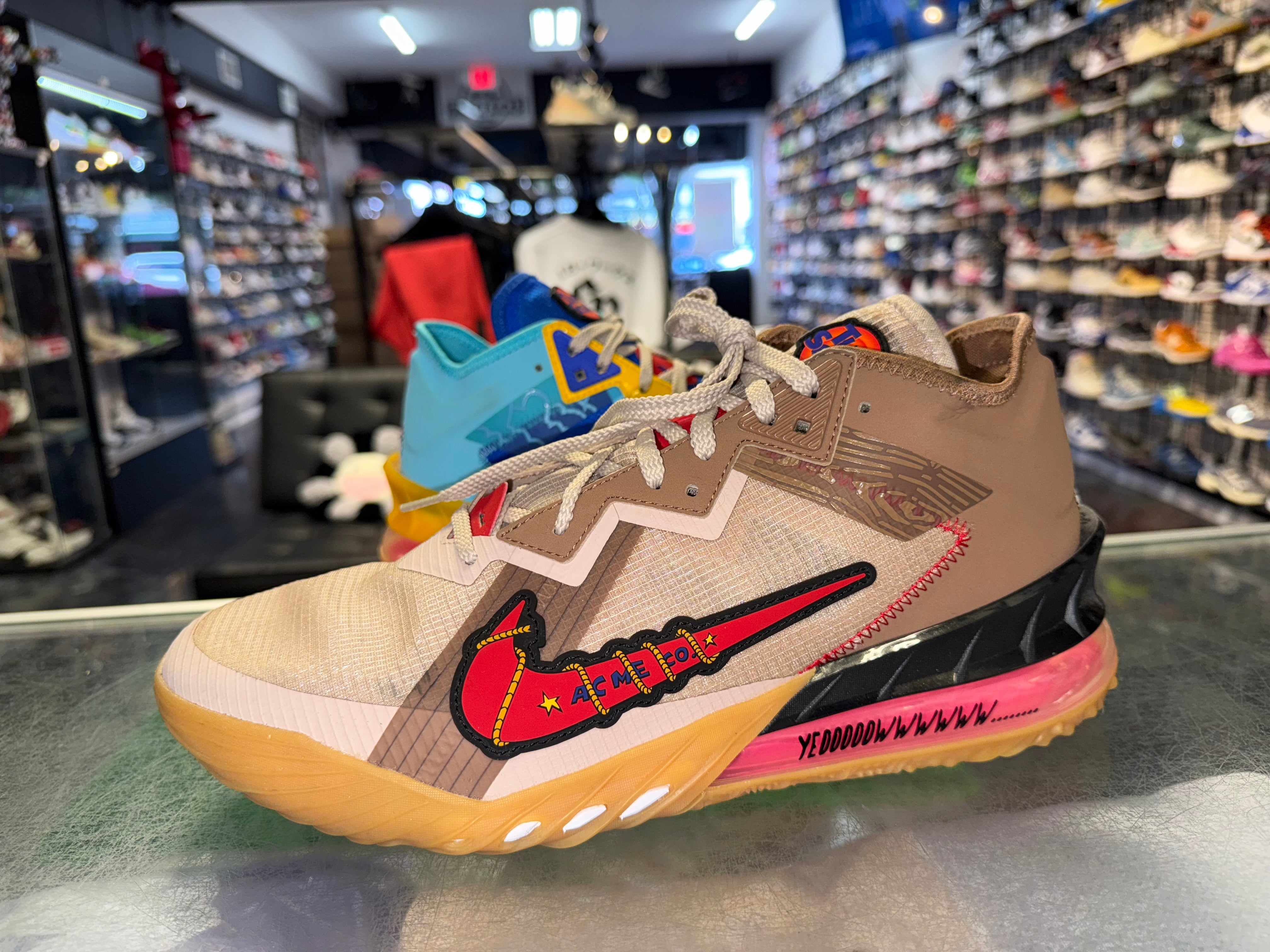 Size 12 Lebron 18 Low Space Jam "Wile E. vs Roadrunner"