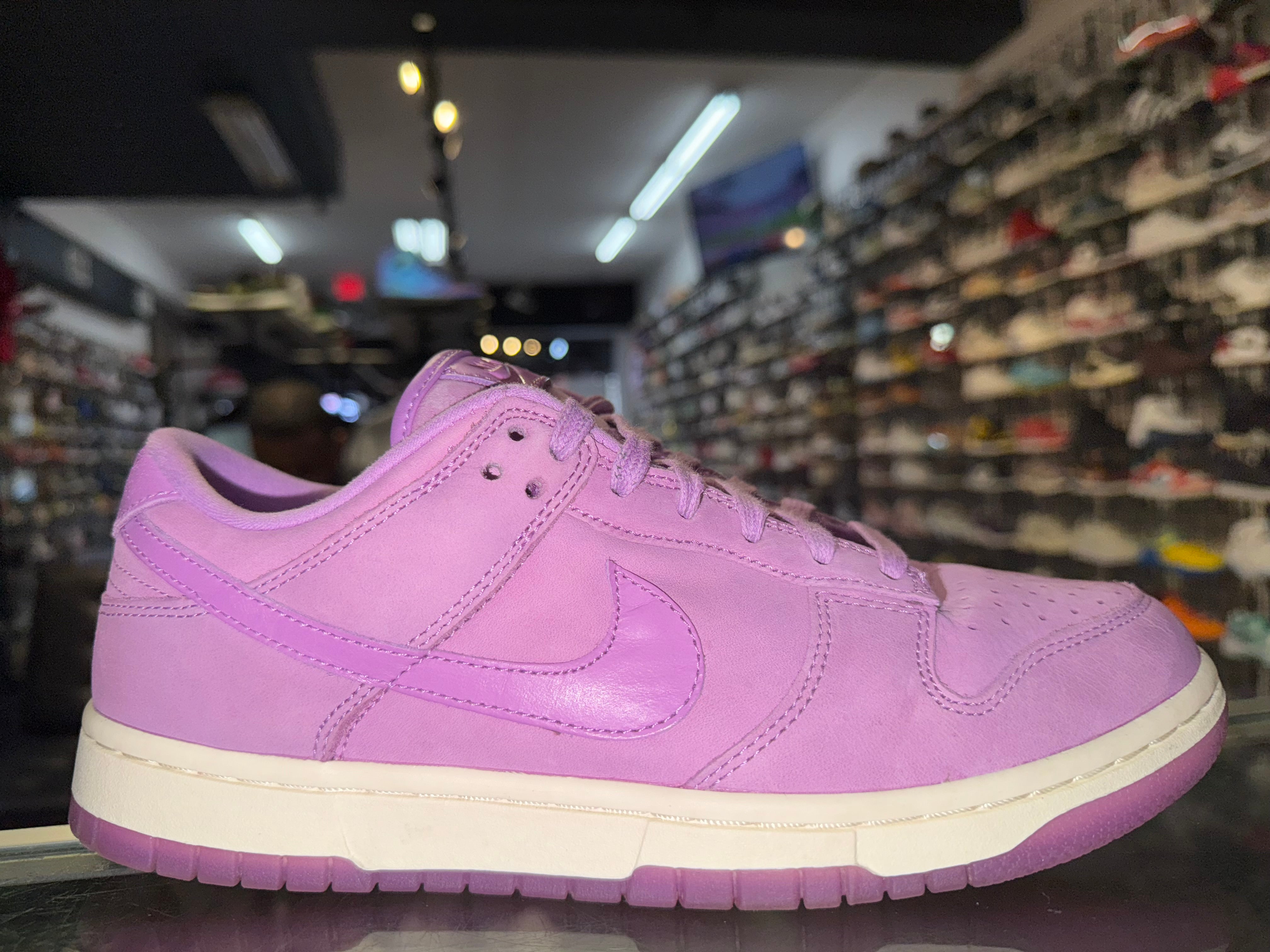 Size 7.5 (9W) Dunk Low "Rush Fuchsia"