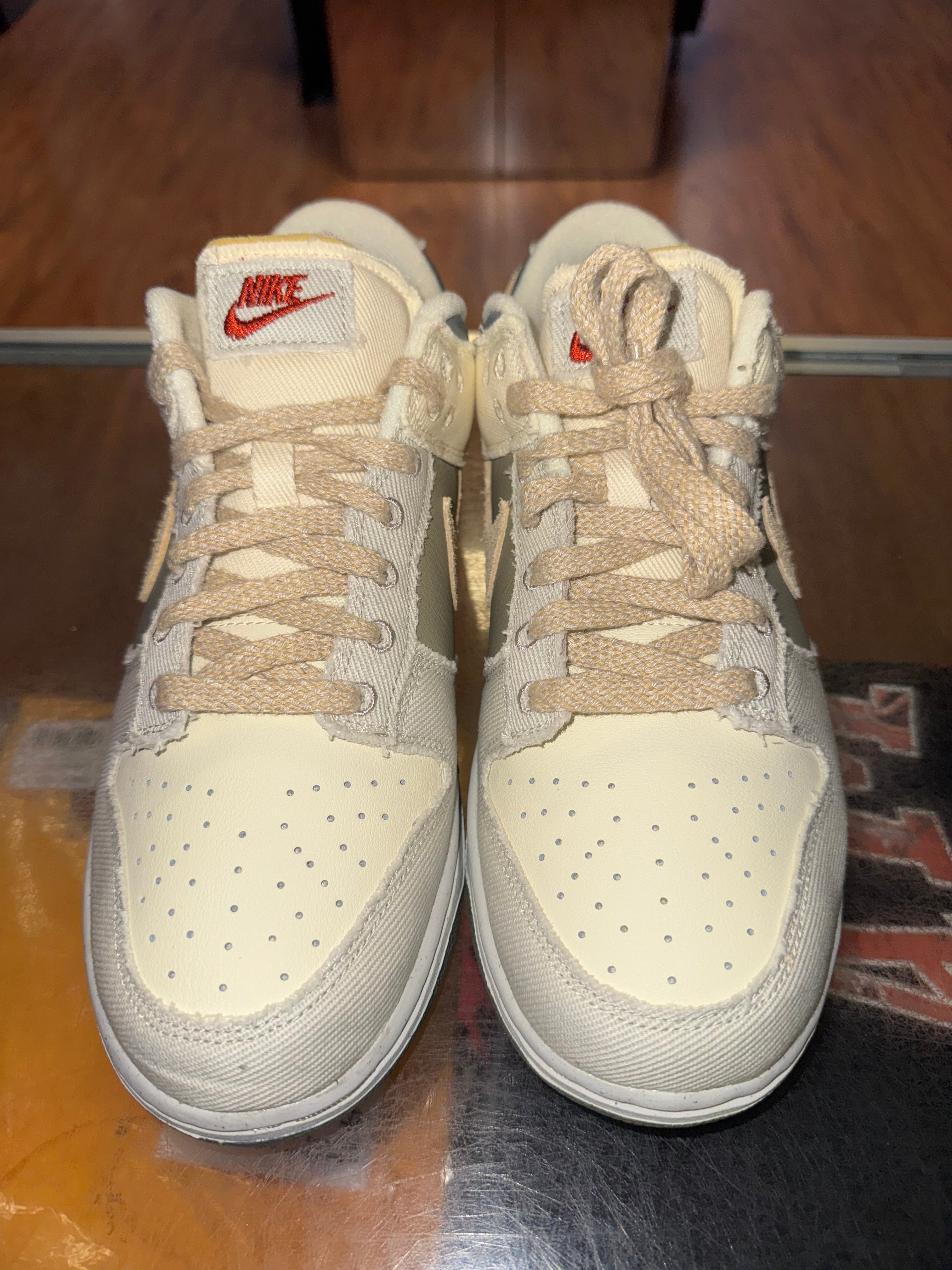 Size 9 (10.5W) Dunk Low "Light Bone Dark Stucco" Brand New