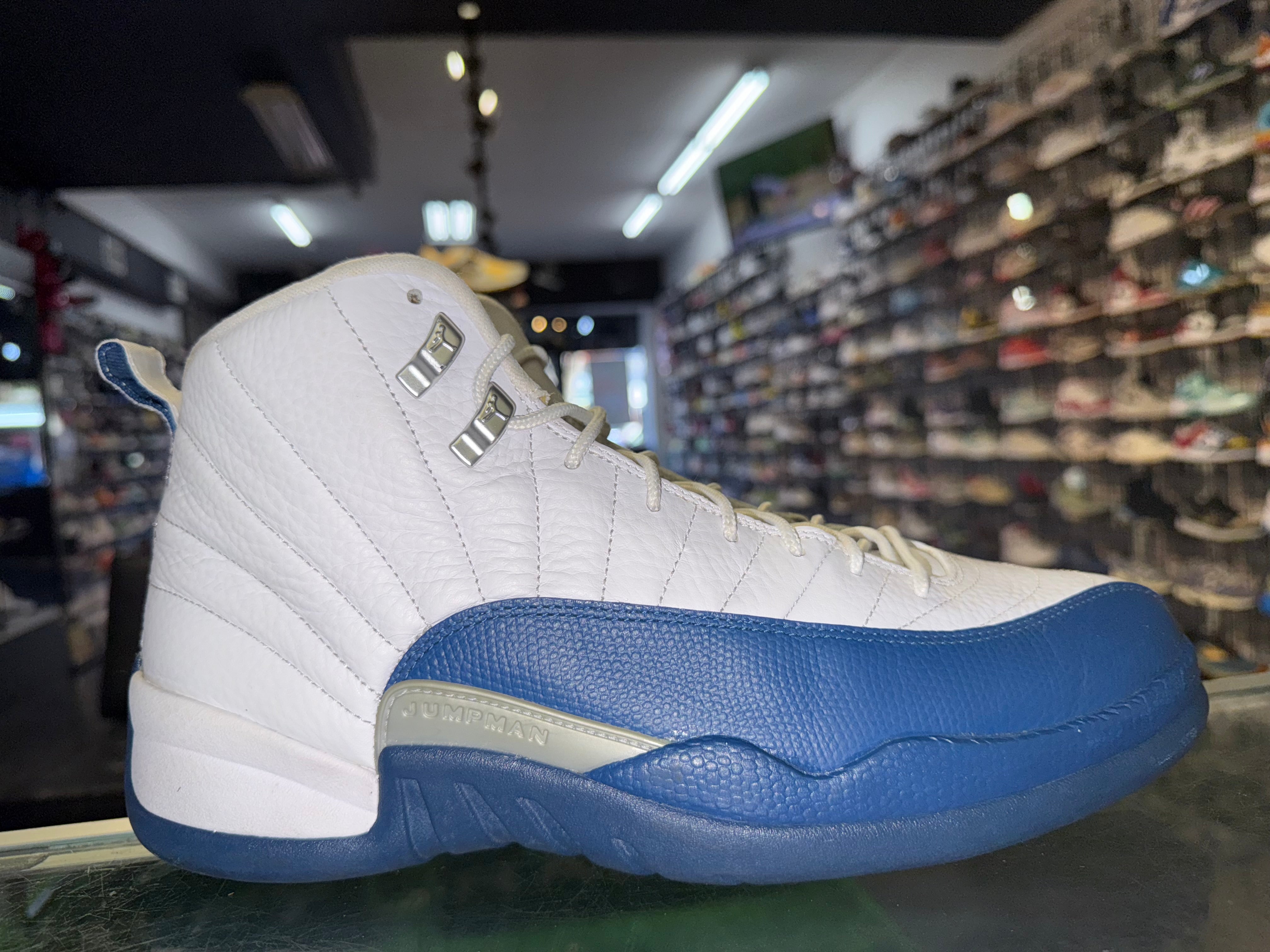 Size 11 Air Jordan 12 "French Blue" 2016