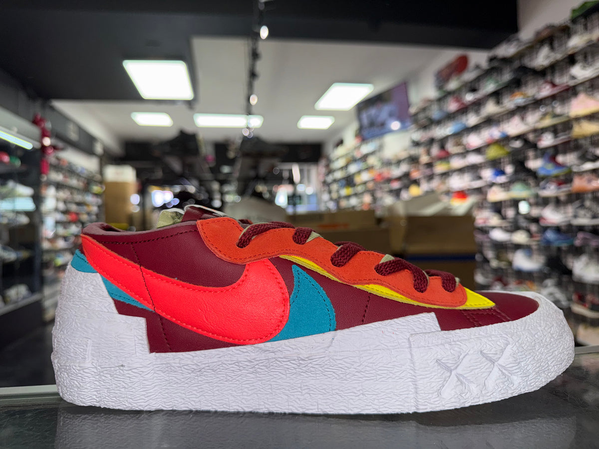 Nike Blazer Low Sacai Kaws Red sneaker, new, size 11