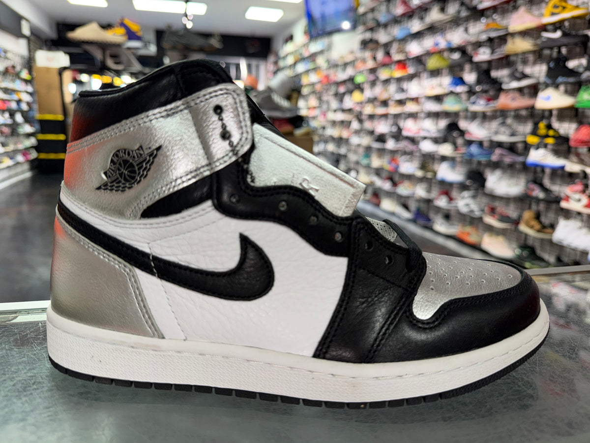 Air Jordan 1 Silver Toe sneaker, new, size 6.5 (8W)