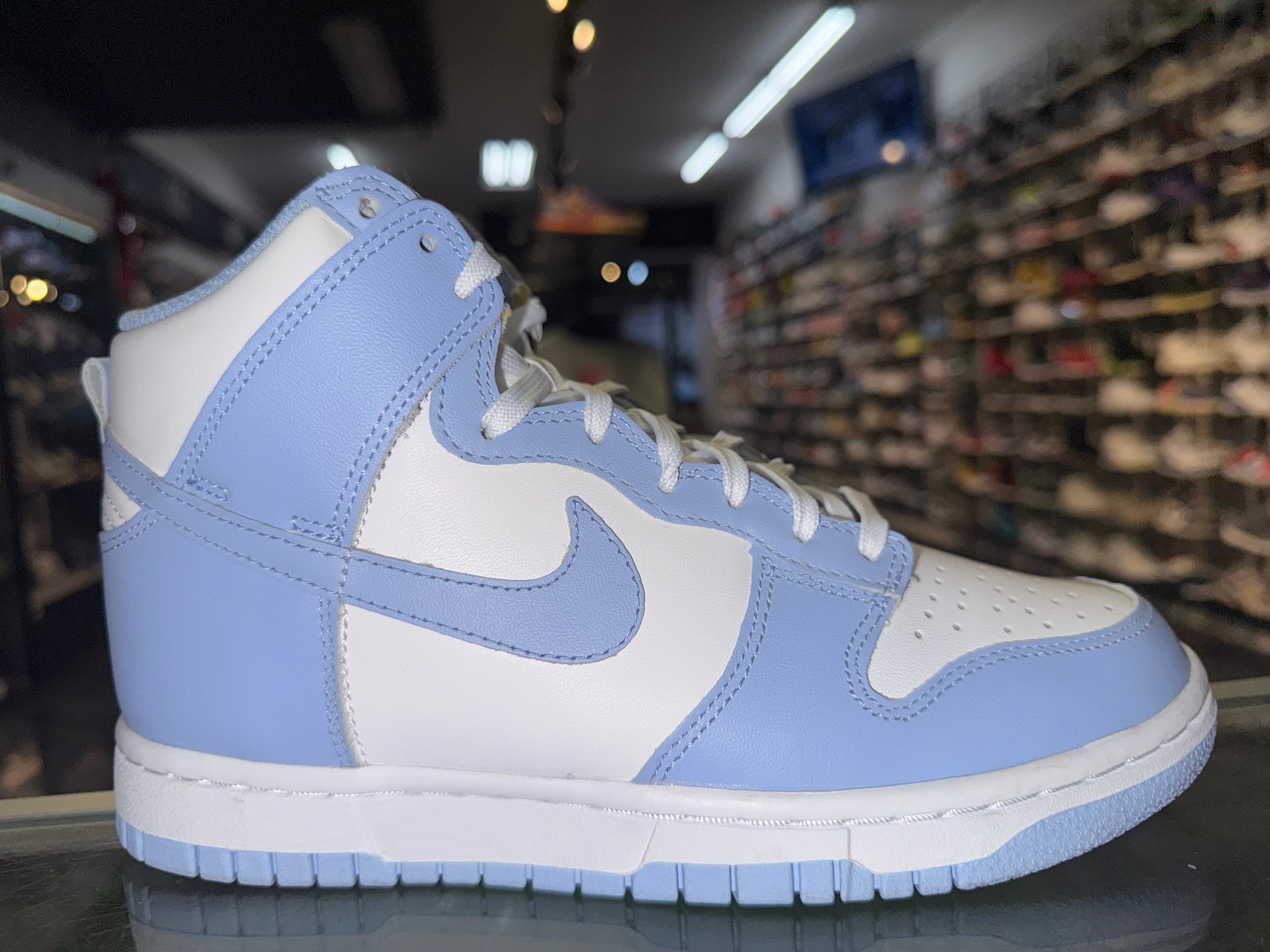 Size 5 (6.5W) Dunk High "Aluminum"