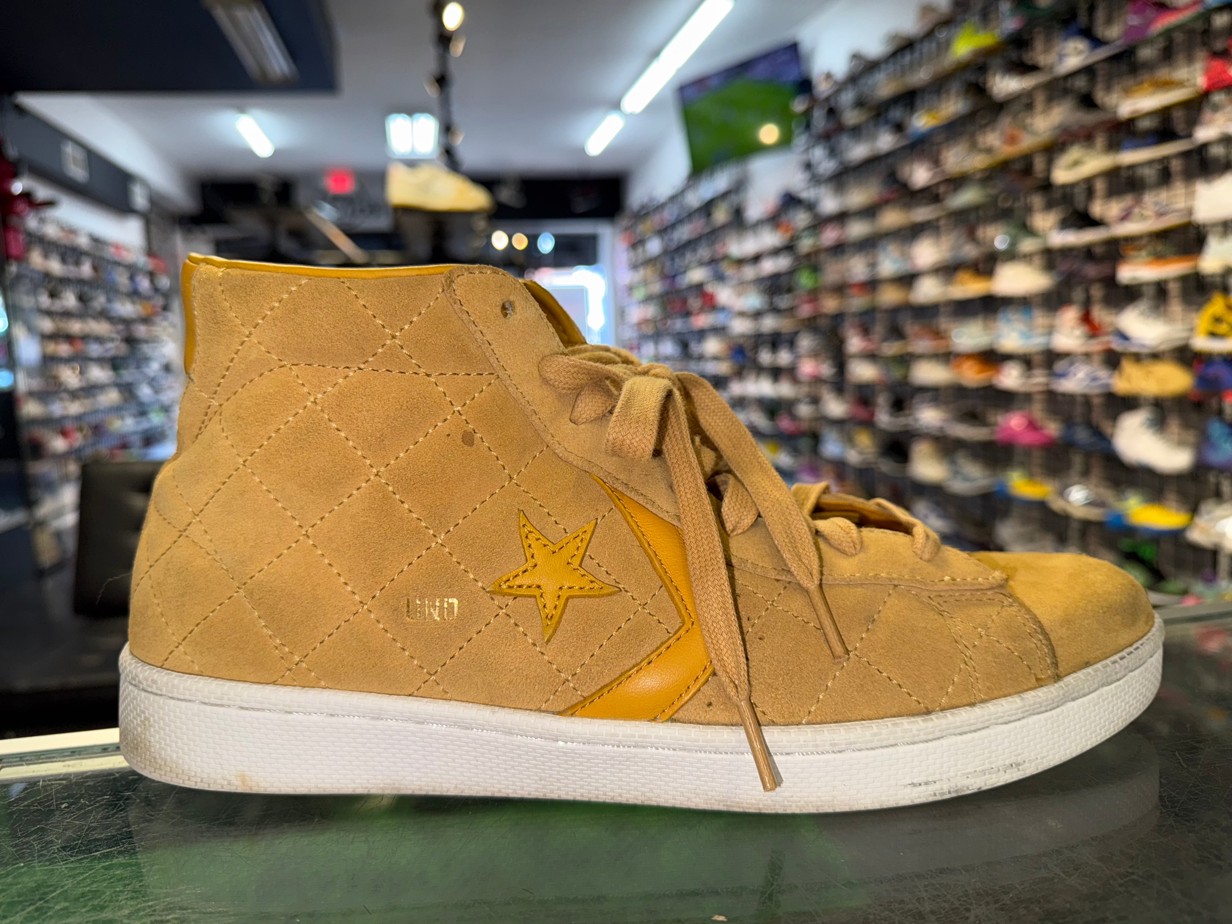 Size 12 Converse Weapon Mid UNDFTD "Wheat" - NB