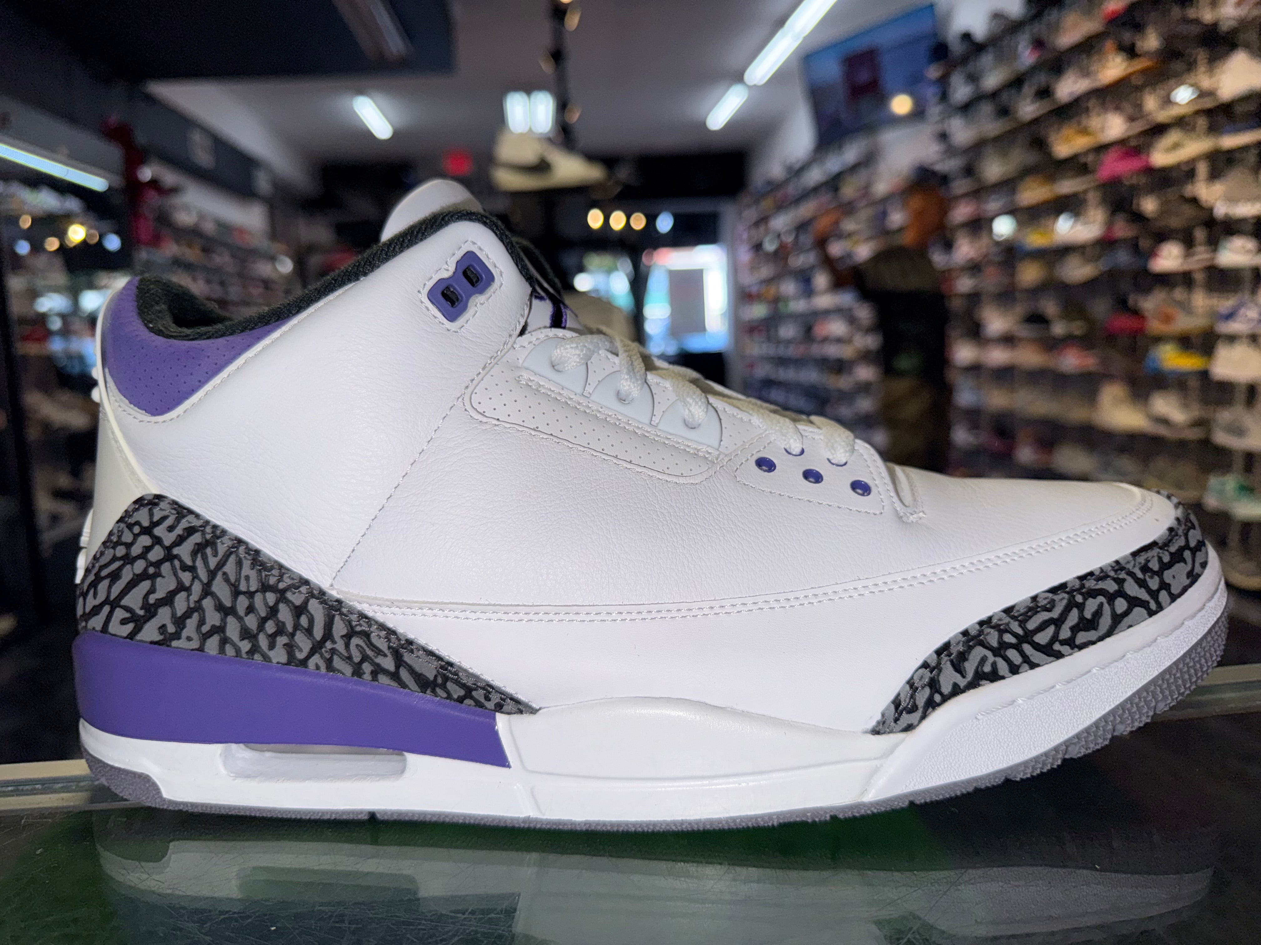 Size 15 Air Jordan 3 “Dark Iris” Worn 1x