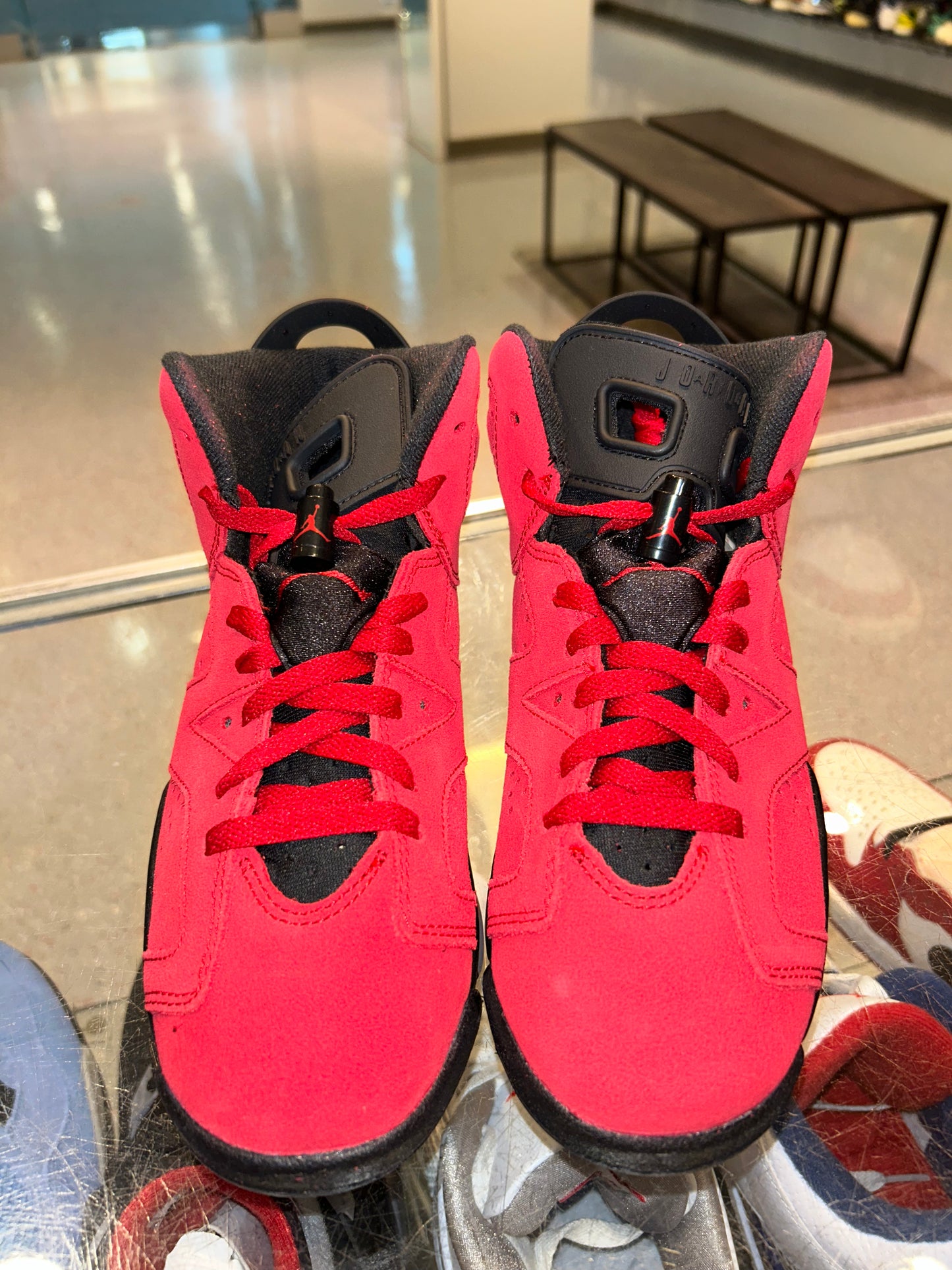 Size 5.5y Air Jordan 6 “Red Toro” Brand New (Mall)