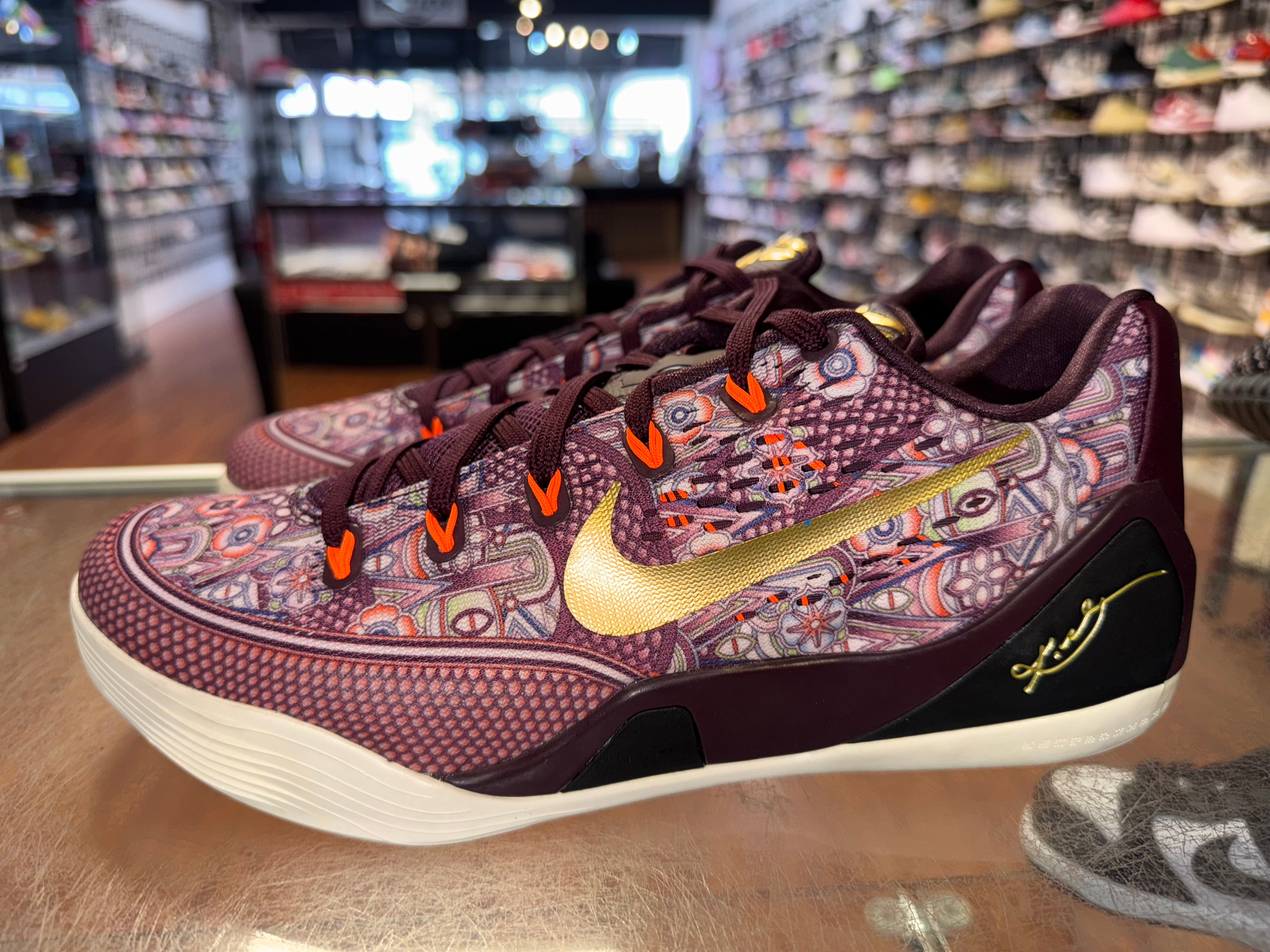 Size 9.5 Kobe 9 EM Low "Silk" Worn 1x