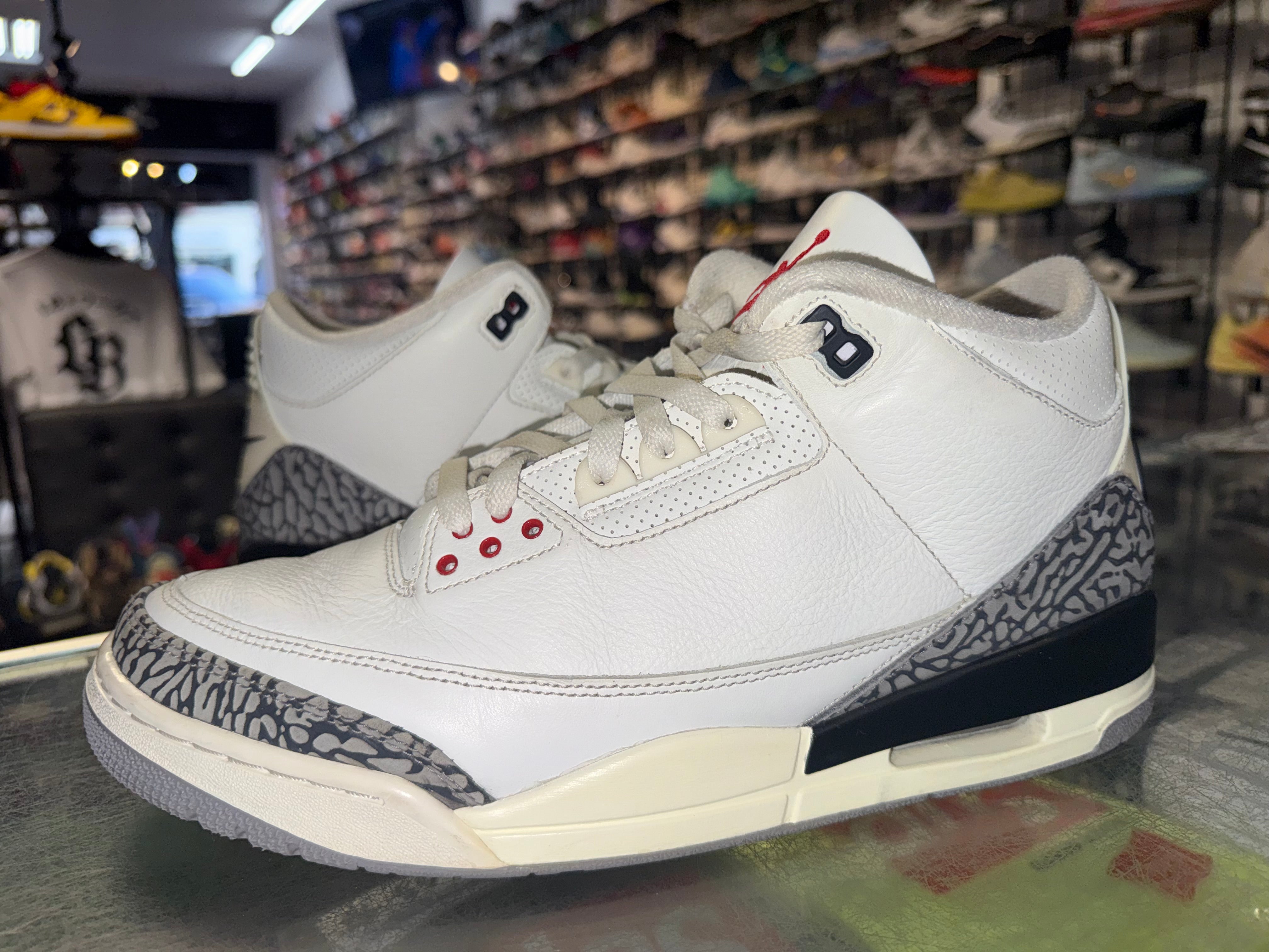 Size 11.5 Air Jordan 3 "White Cement Reimagined"