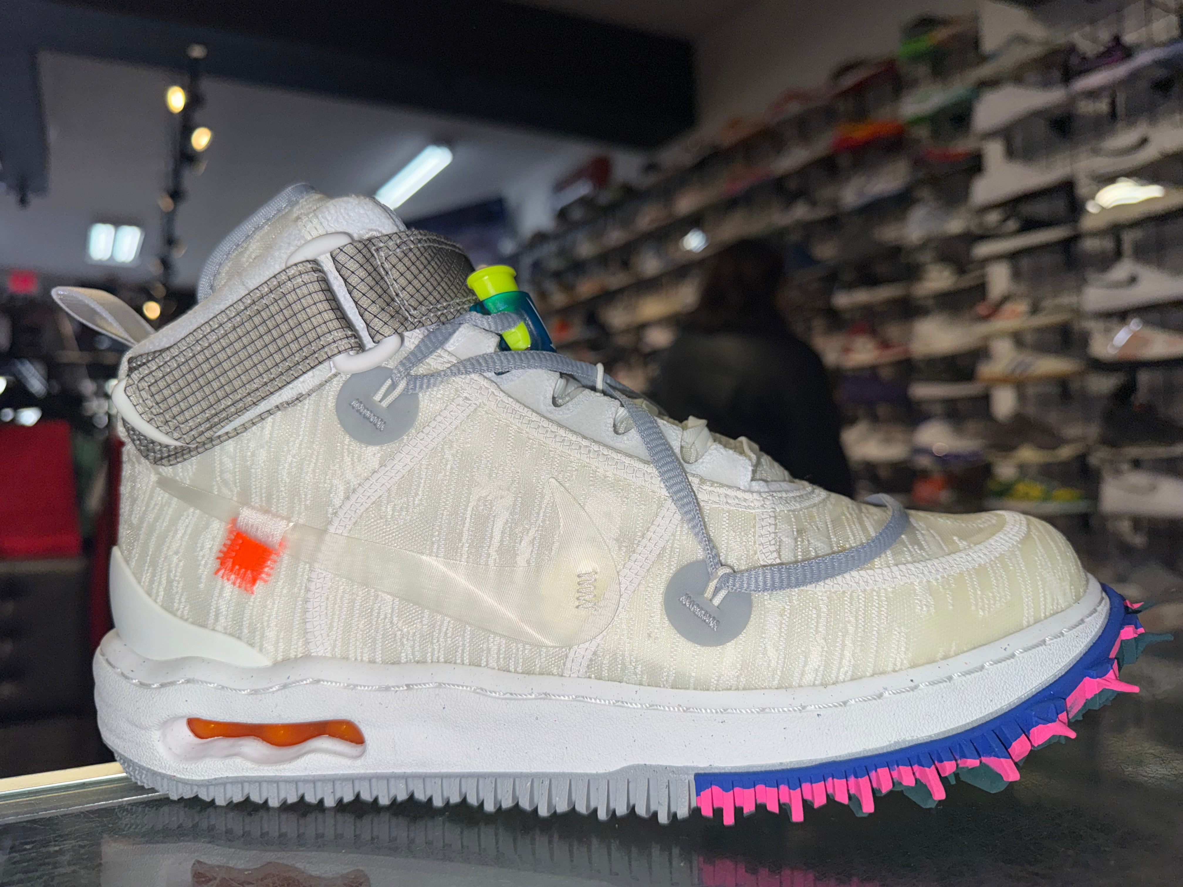 Size 9.5 Air Force 1 Mid Off White “White”