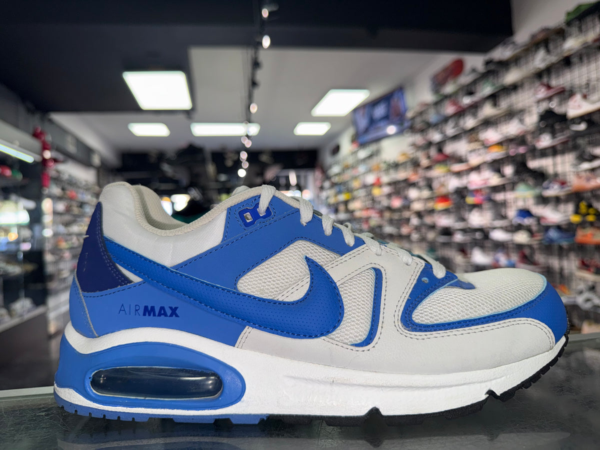 Nike Air Max Command Platinum Tint Pacific Blue sneaker, pre-owned, size 10.5