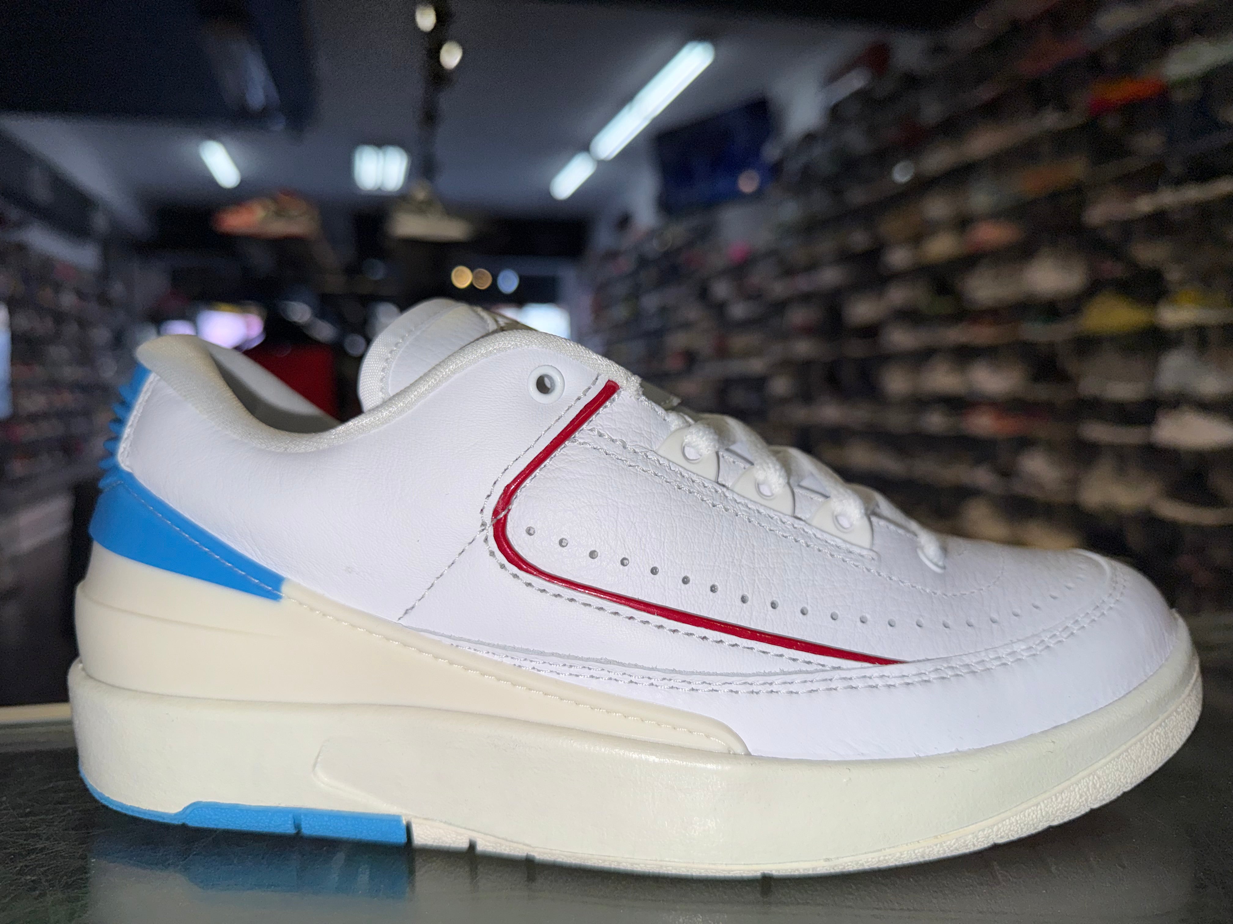 Size 5.5 (7W) Air Jordan 2 Low "NC to Chi" Brand New