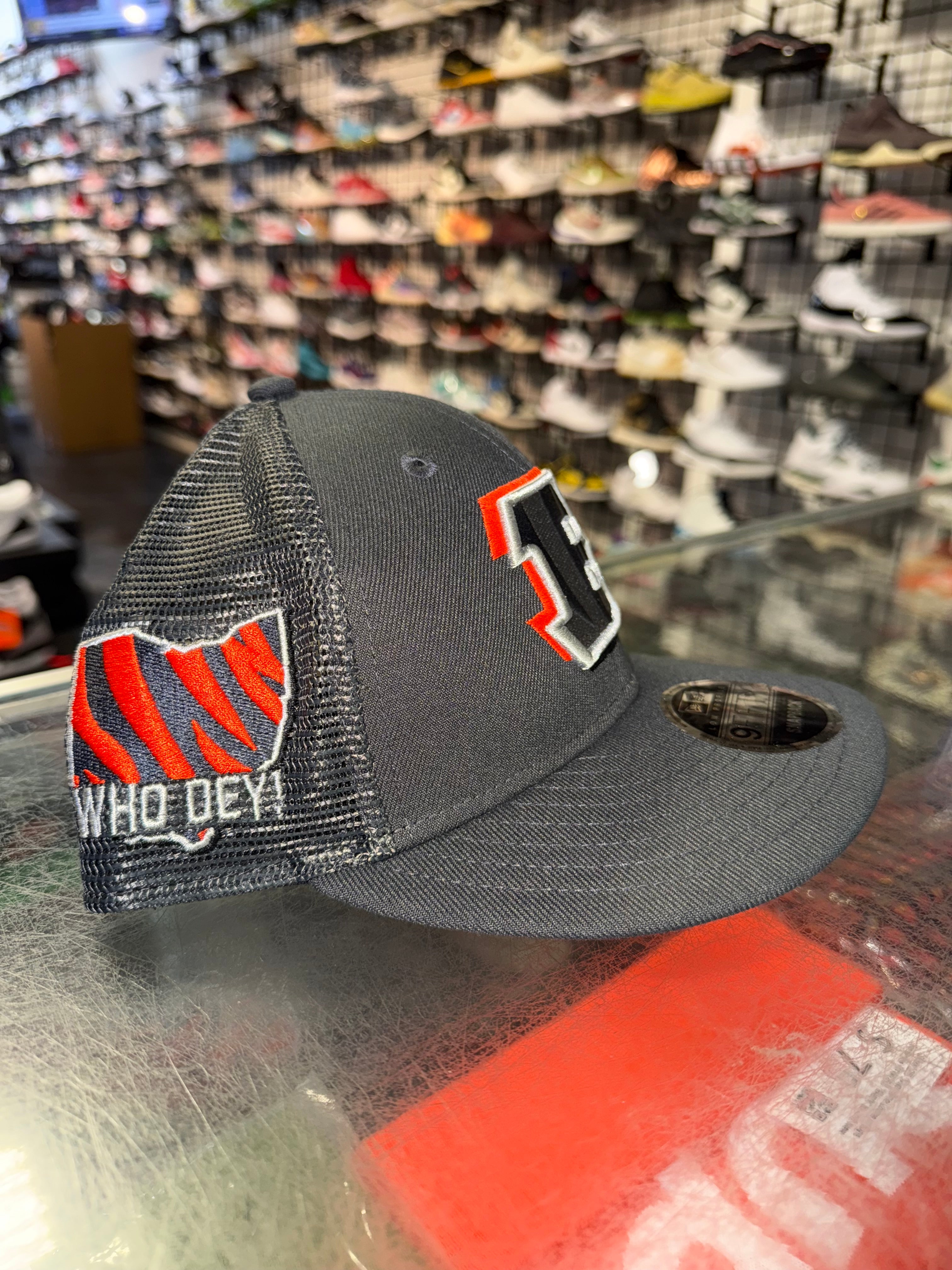 Size OS Bengals New Era SnapBack Hat “Grey” Brand New