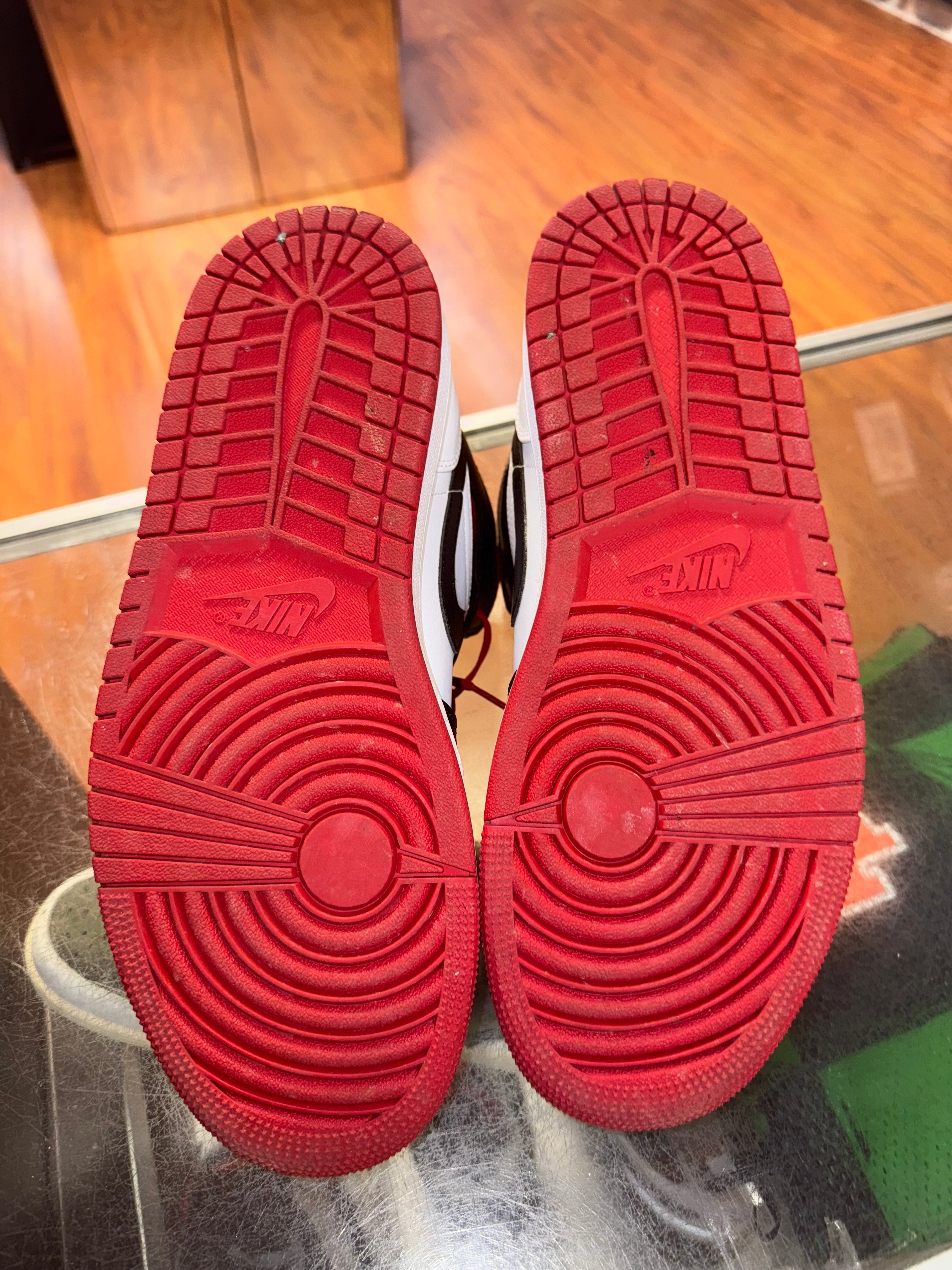 Size 9 Air Jordan 1 Mid “White Gym Red”