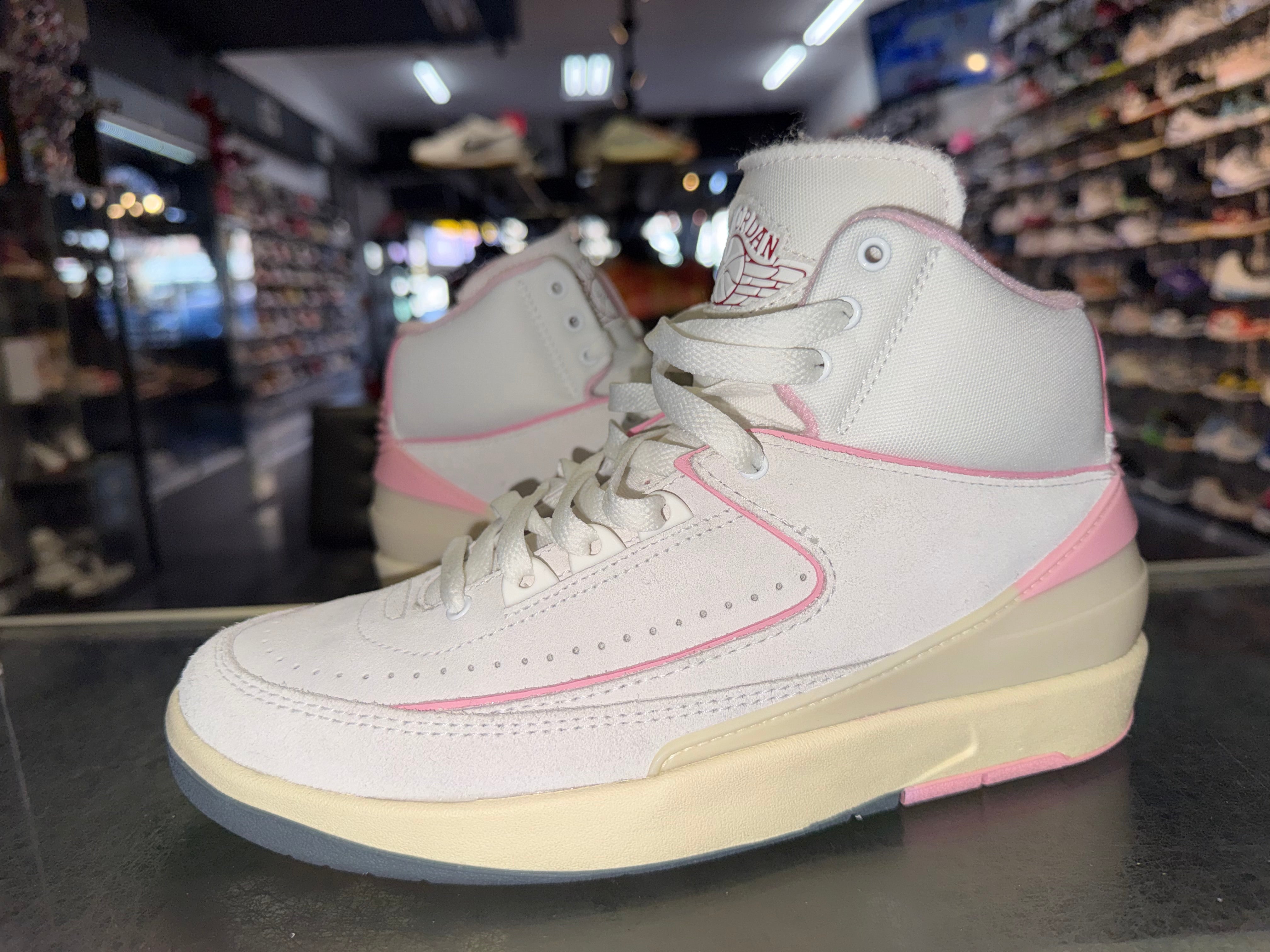 Size 7 (8.5W) Air Jordan 2 "Soft Pink"