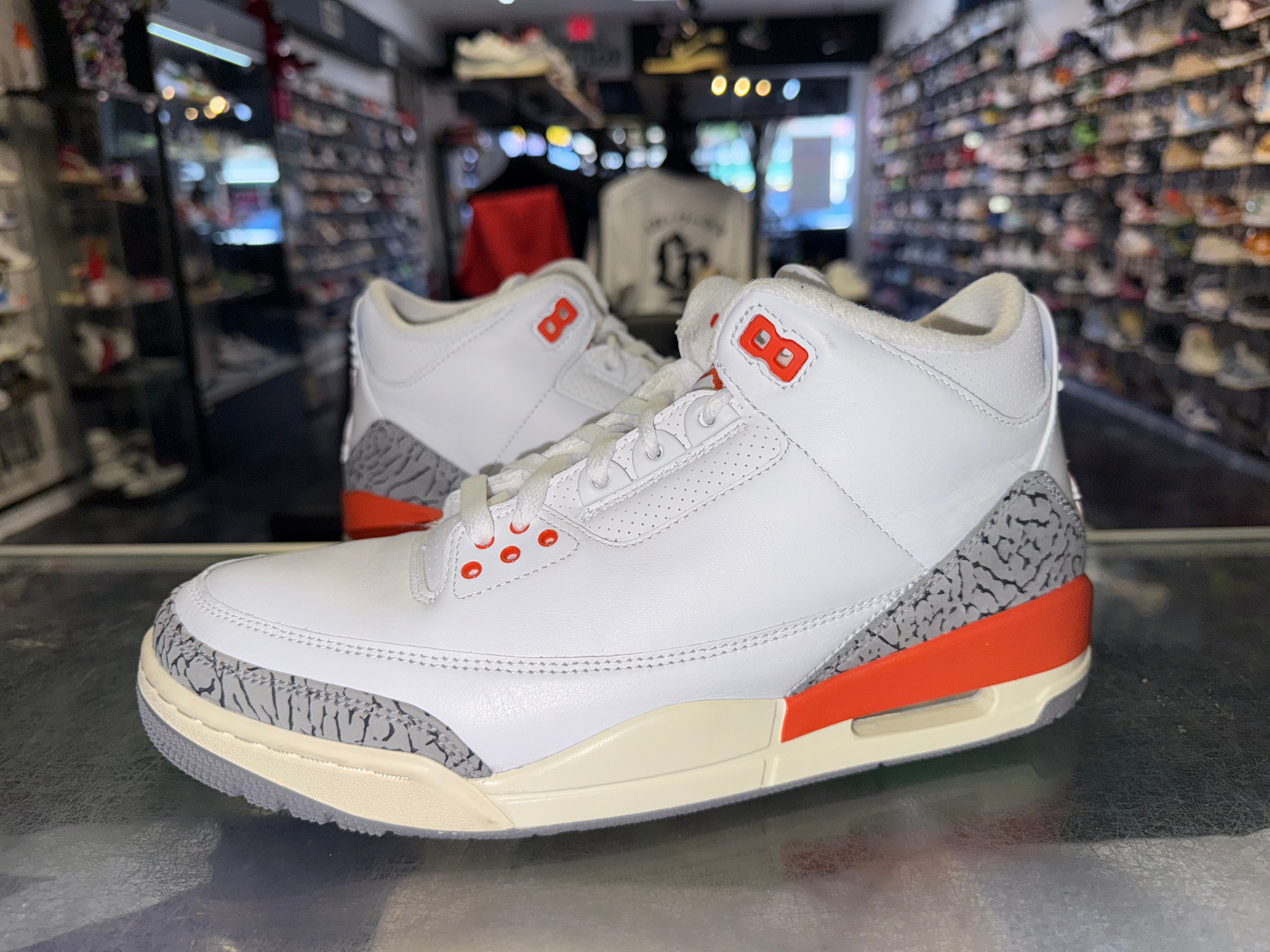Size 10 (11.5W) Air Jordan 3 "Georgia Peach"
