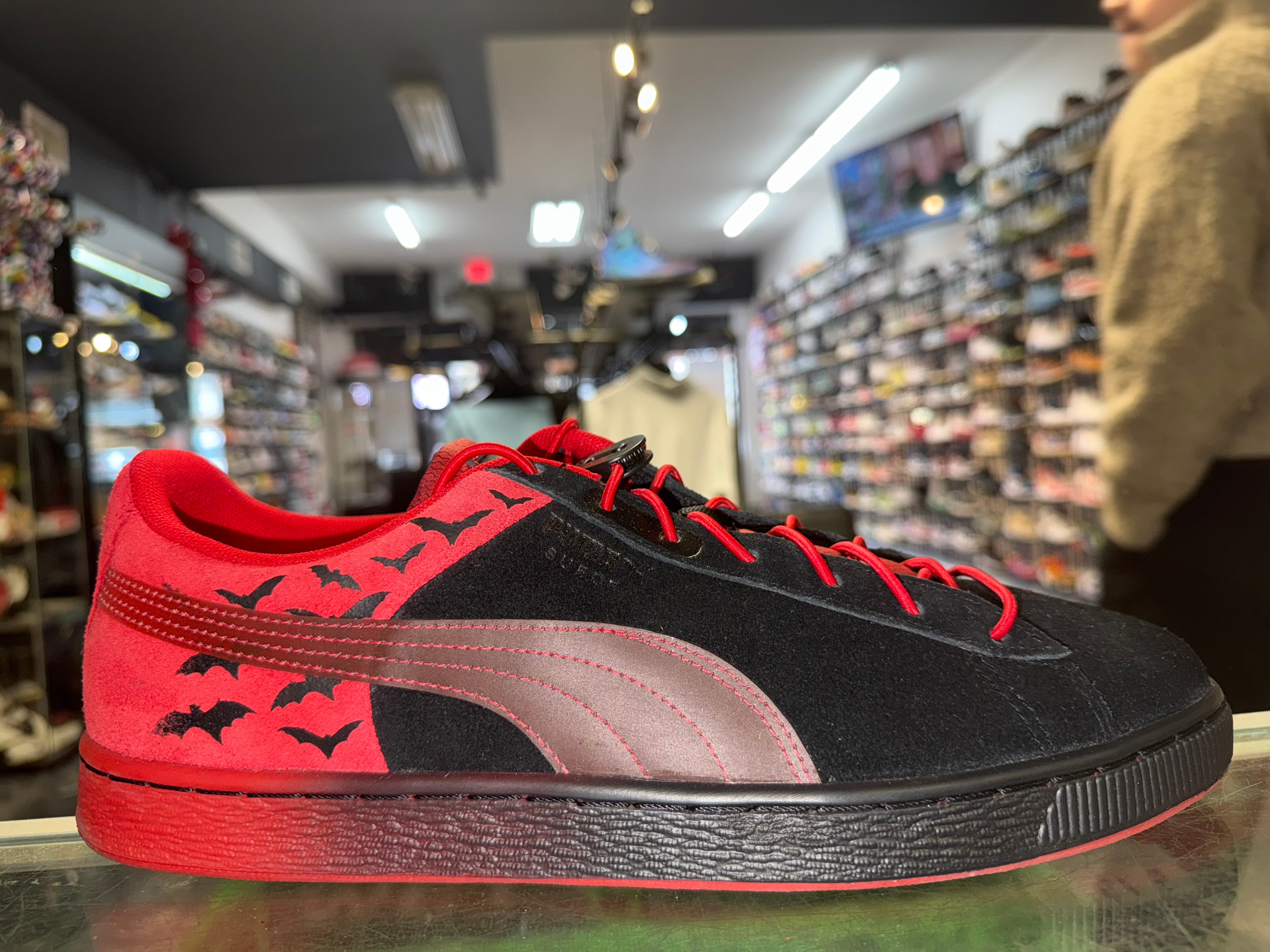 Size 11 Puma Suede “The Batman”