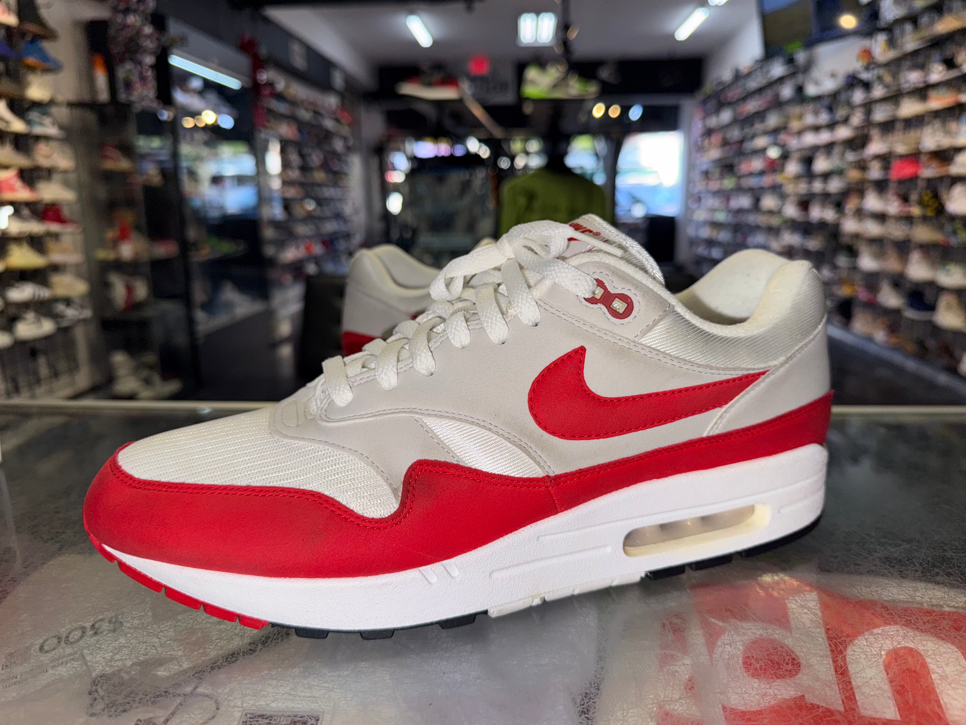 Size 12 Air Max 1 "Anniversary Red"