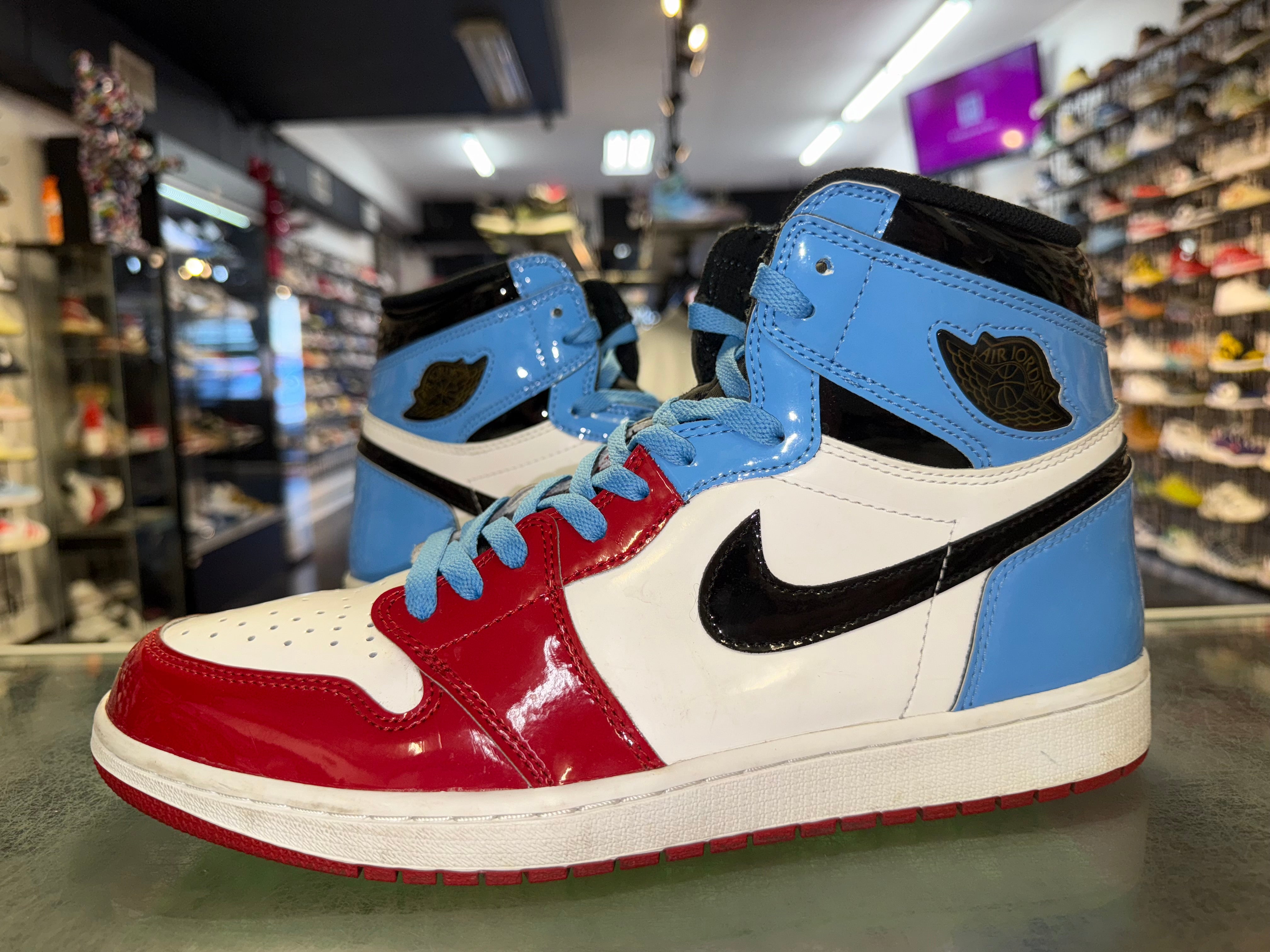 Size 12 Air Jordan 1 Fearless "UNC Chicago"