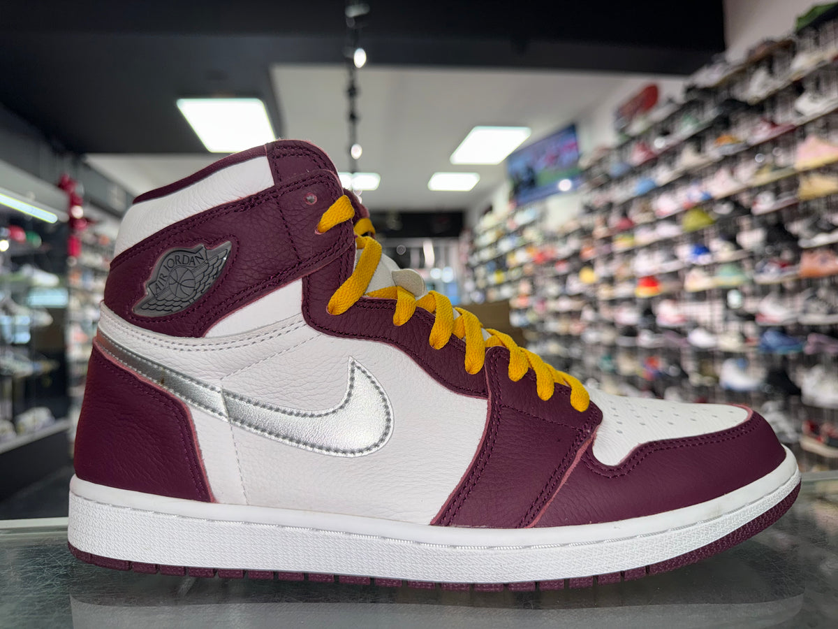 Air Jordan 1 Bordeaux sneaker, pre-owned, size 11