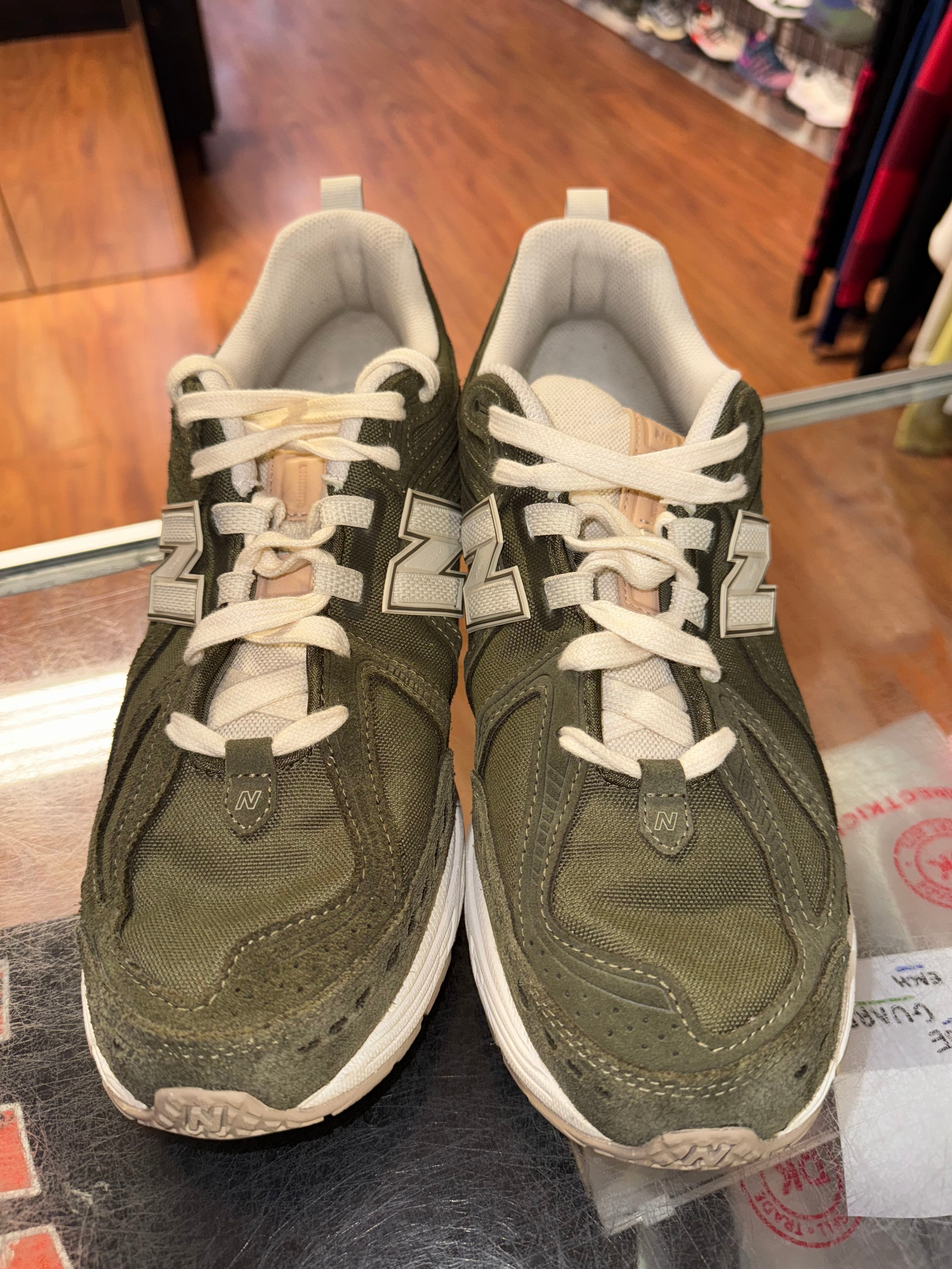 Size 13 New Balance 1906R "Dark Moss"
