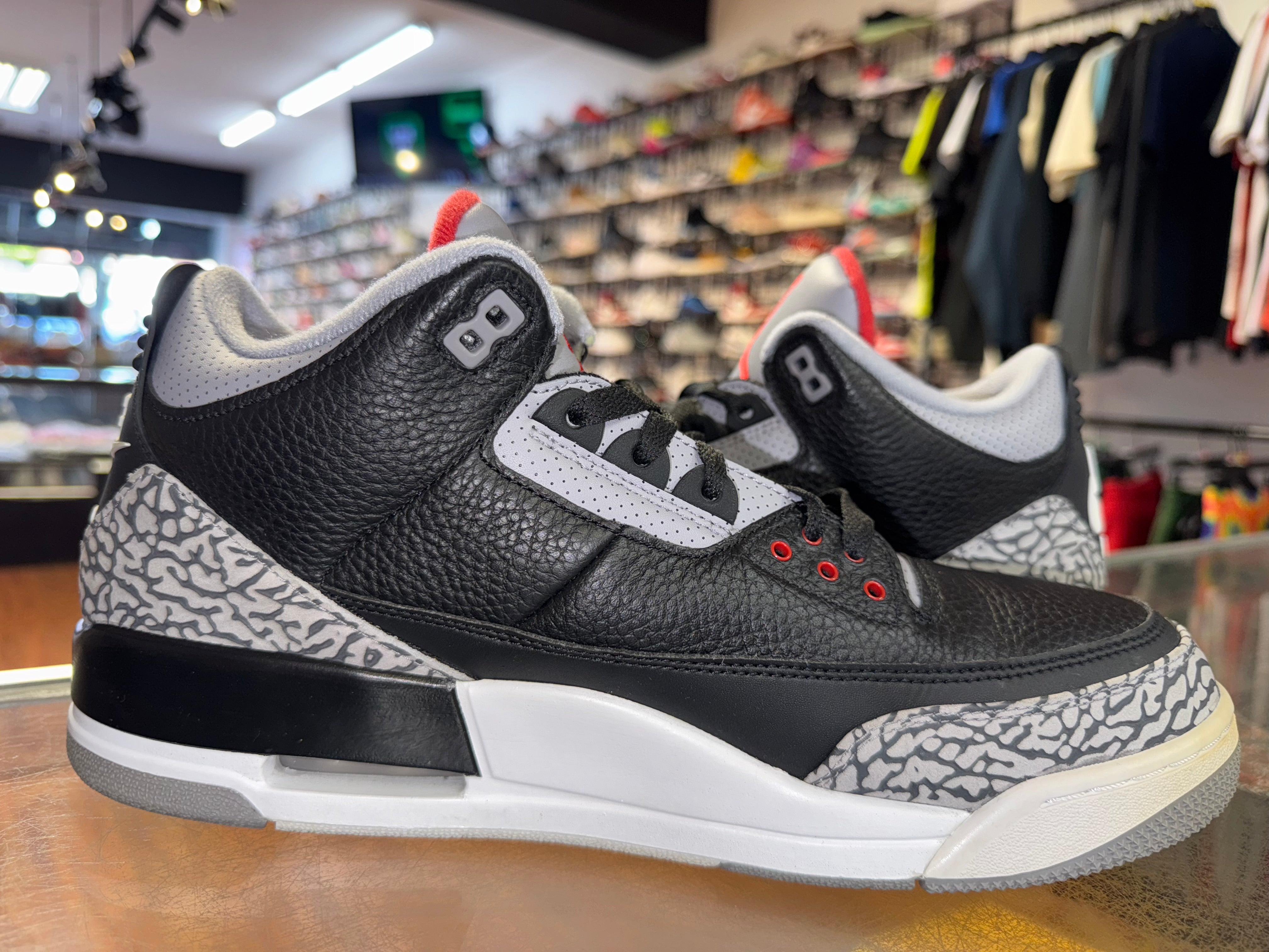 Size 13 Air Jordan 3 "Black Cement" 2018