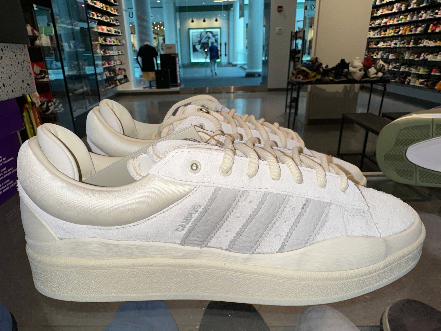 Size 10.5 Adidas Campus Light “Bad Bunny Cream” Brand New (Mall)
