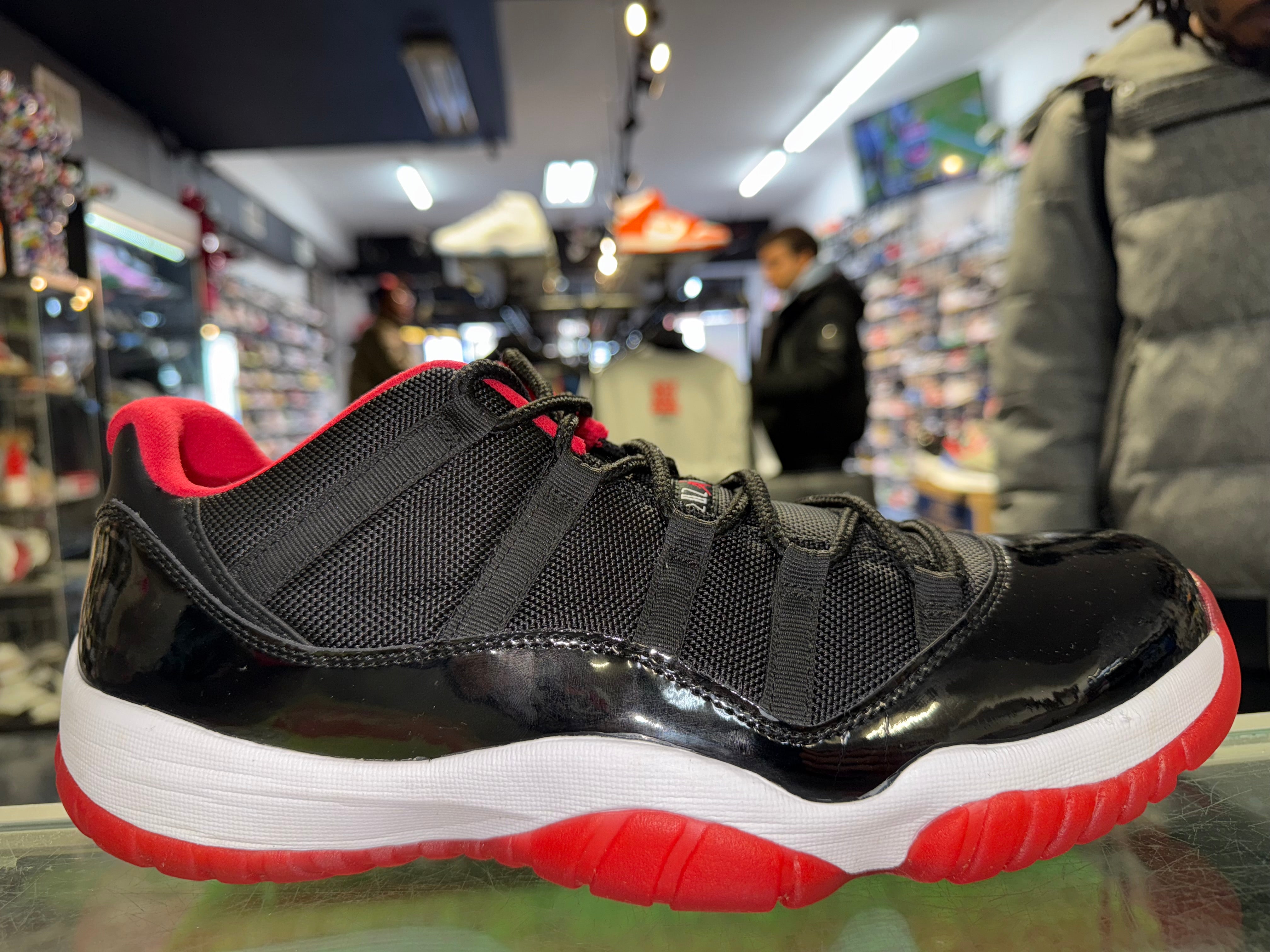Size 12 Air Jordan 11 Low "Bred" 2015