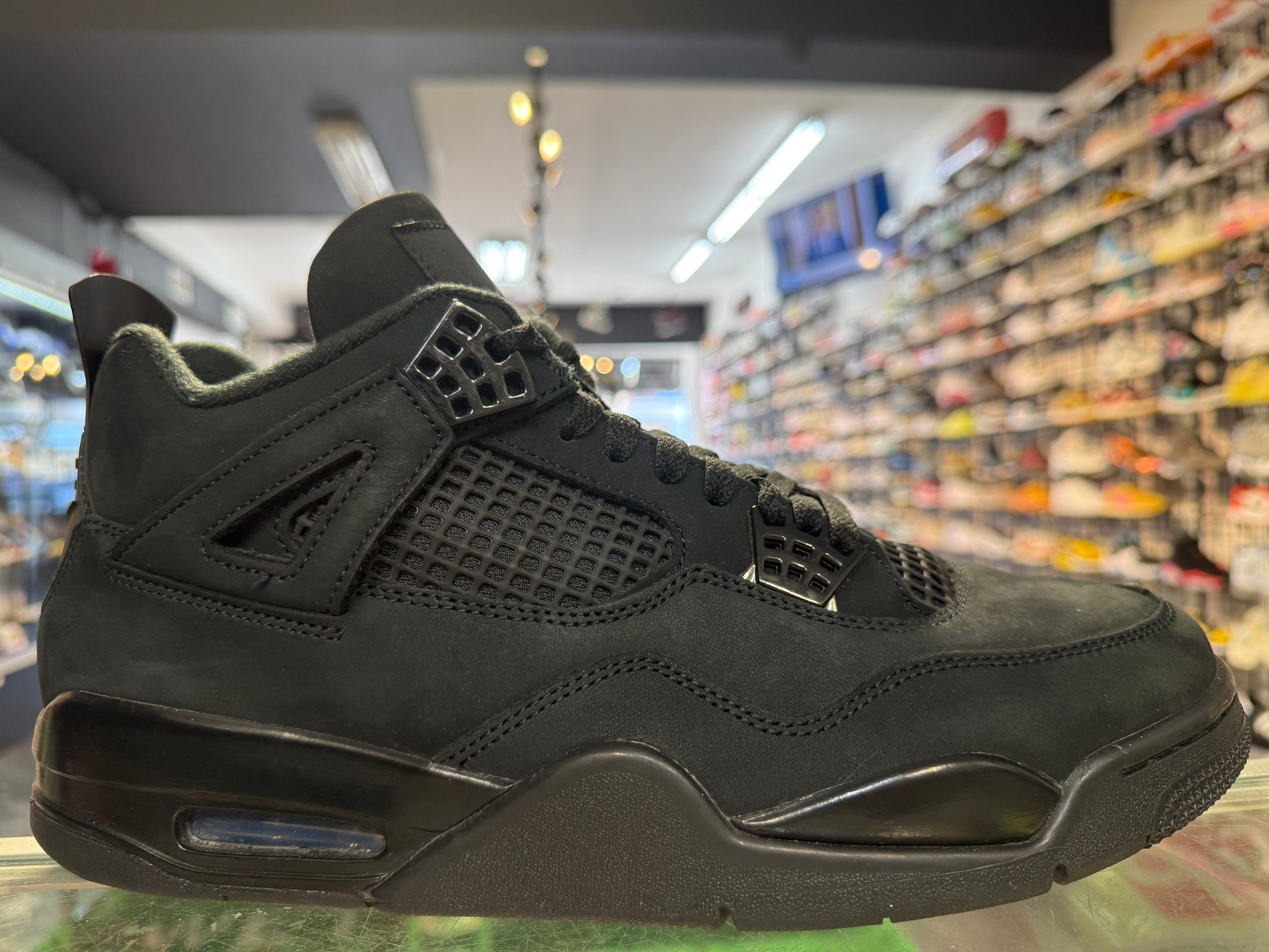 Size 11.5 Air Jordan 4 “Black Cat” 2025