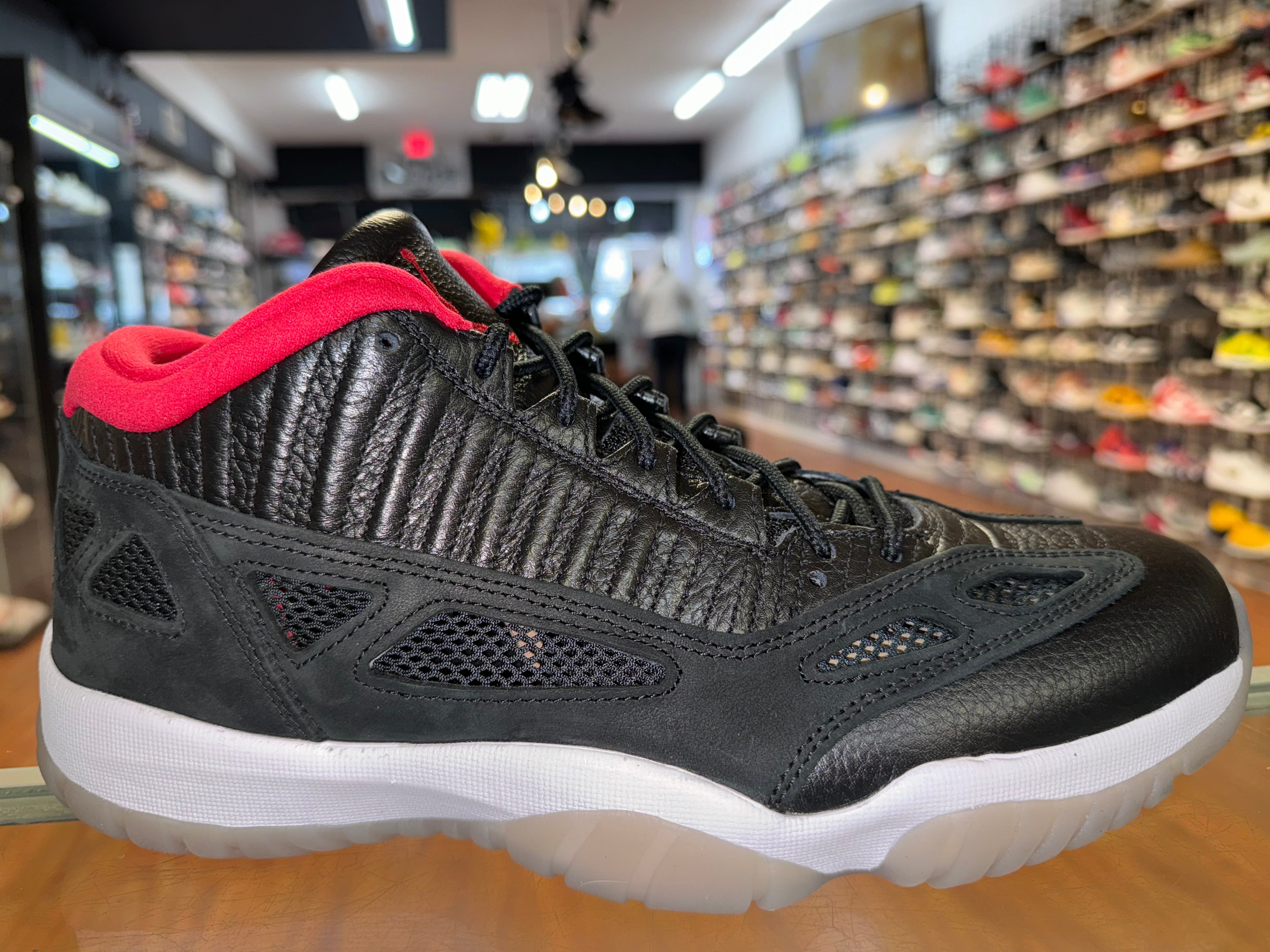 Size 12 Air Jordan 11 Low IE “Bred” Brand New