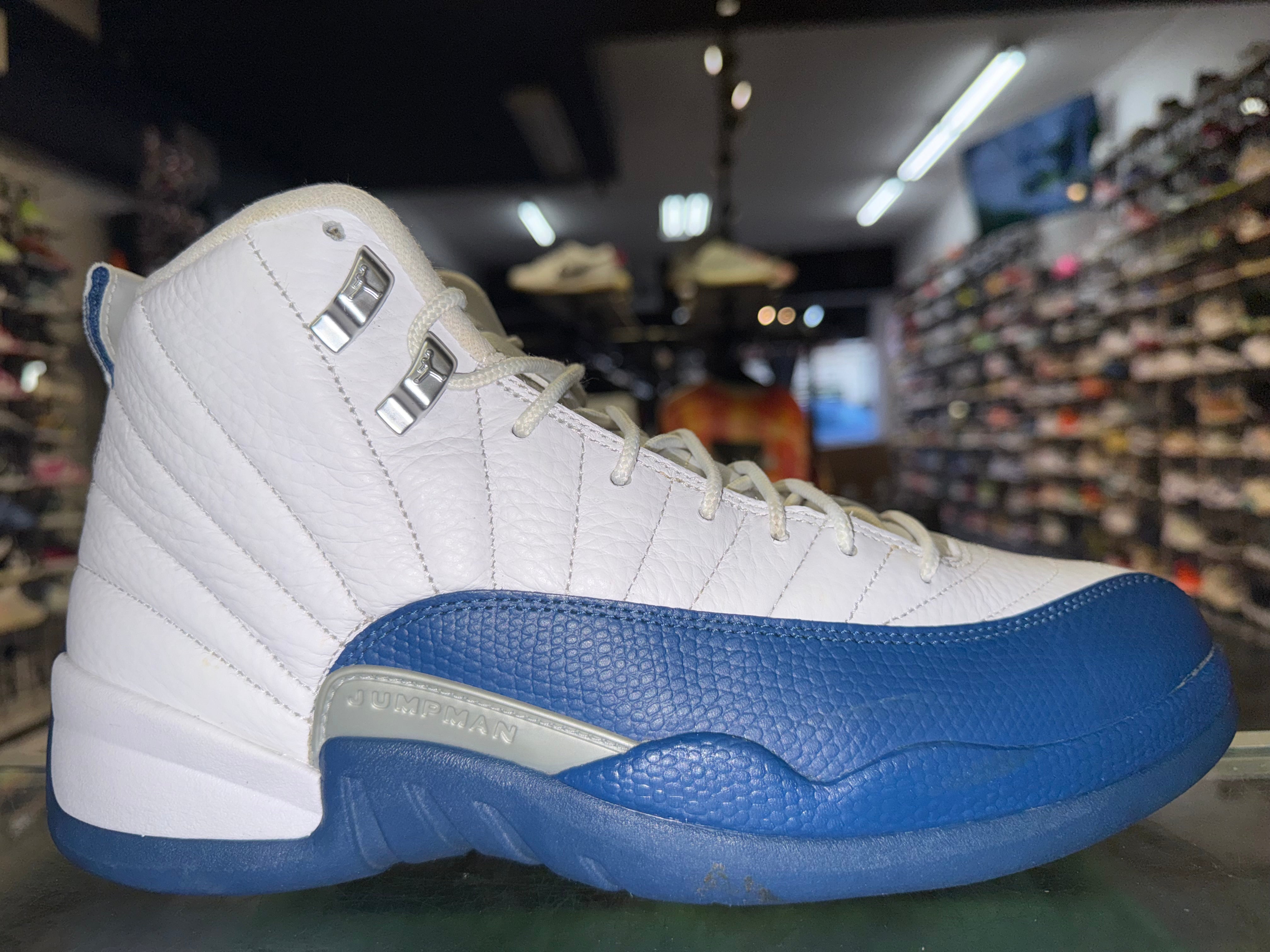 Size 10 Air Jordan 12 "French Blue" 2016