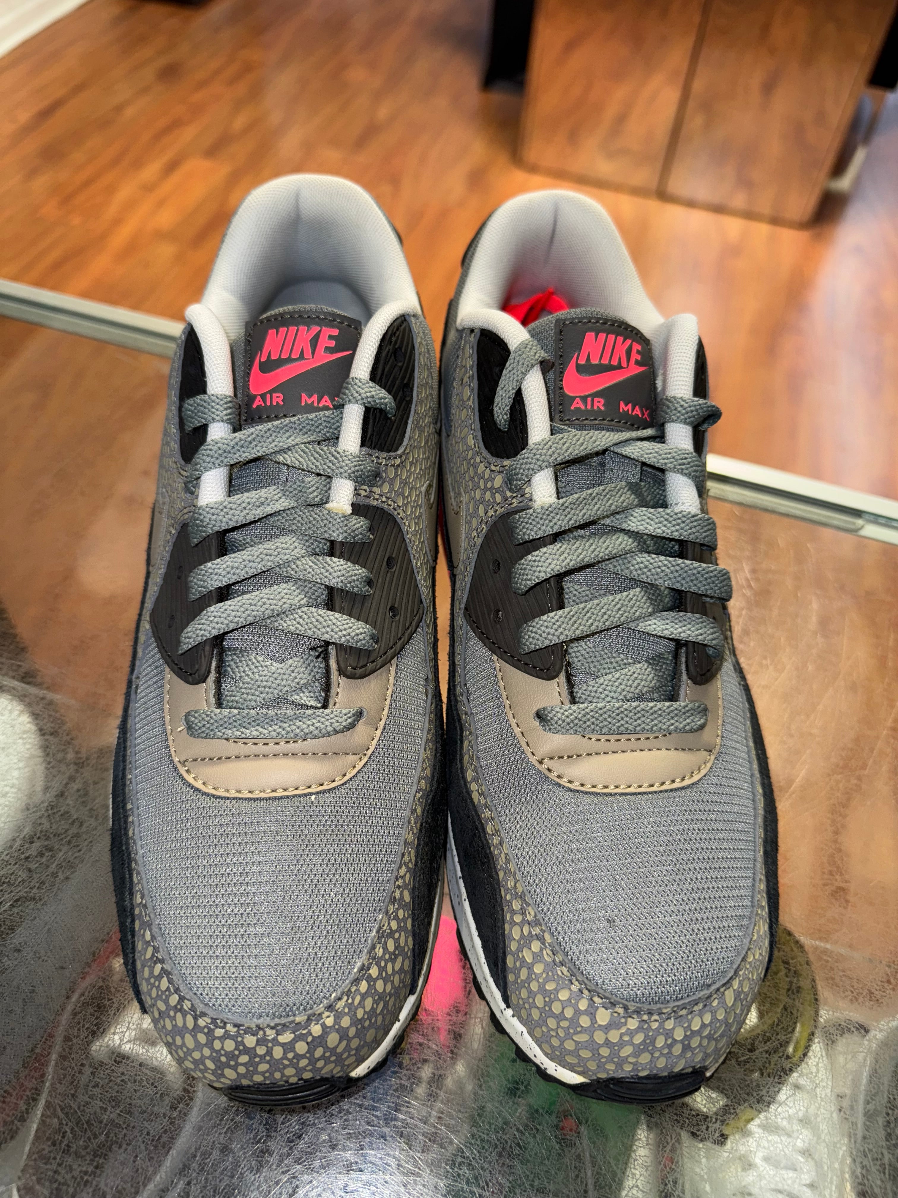 Size 10.5 Air Max 90 "Bamboo Safari"