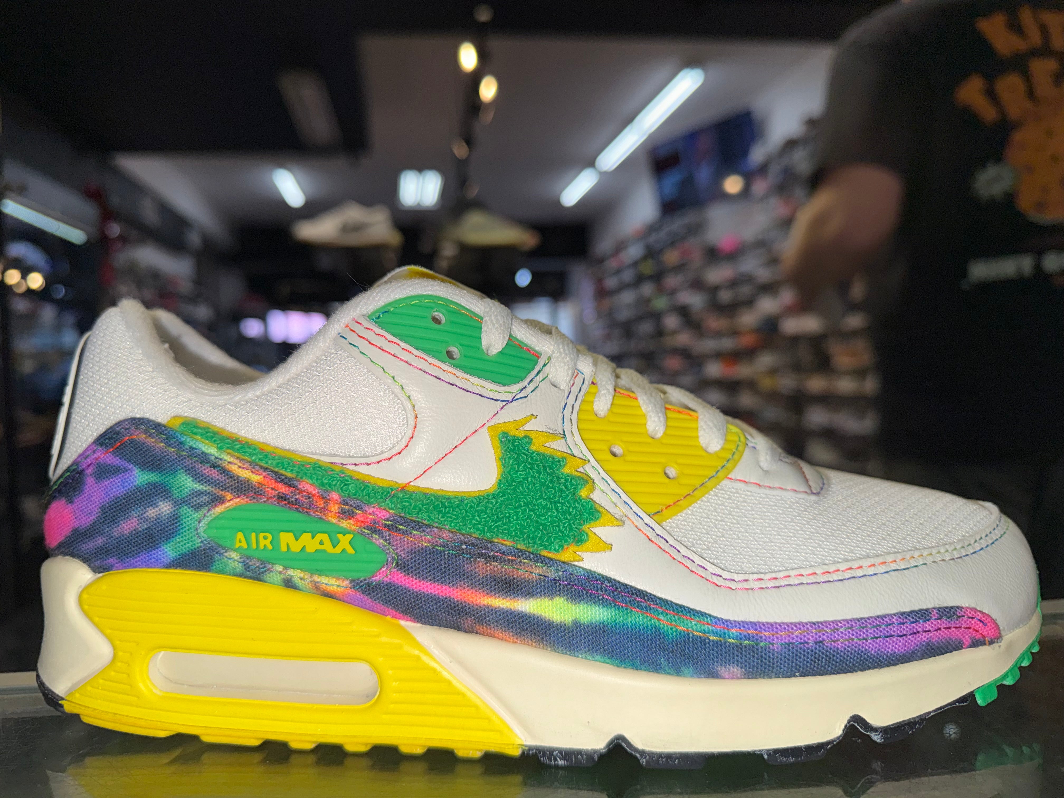 Size 9.5 Air Max 90 Grateful Dead "University of Oregon"