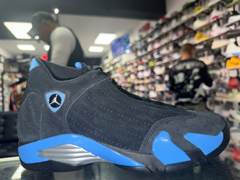 Size 9 Air Jordan 14 "Black University Blue"