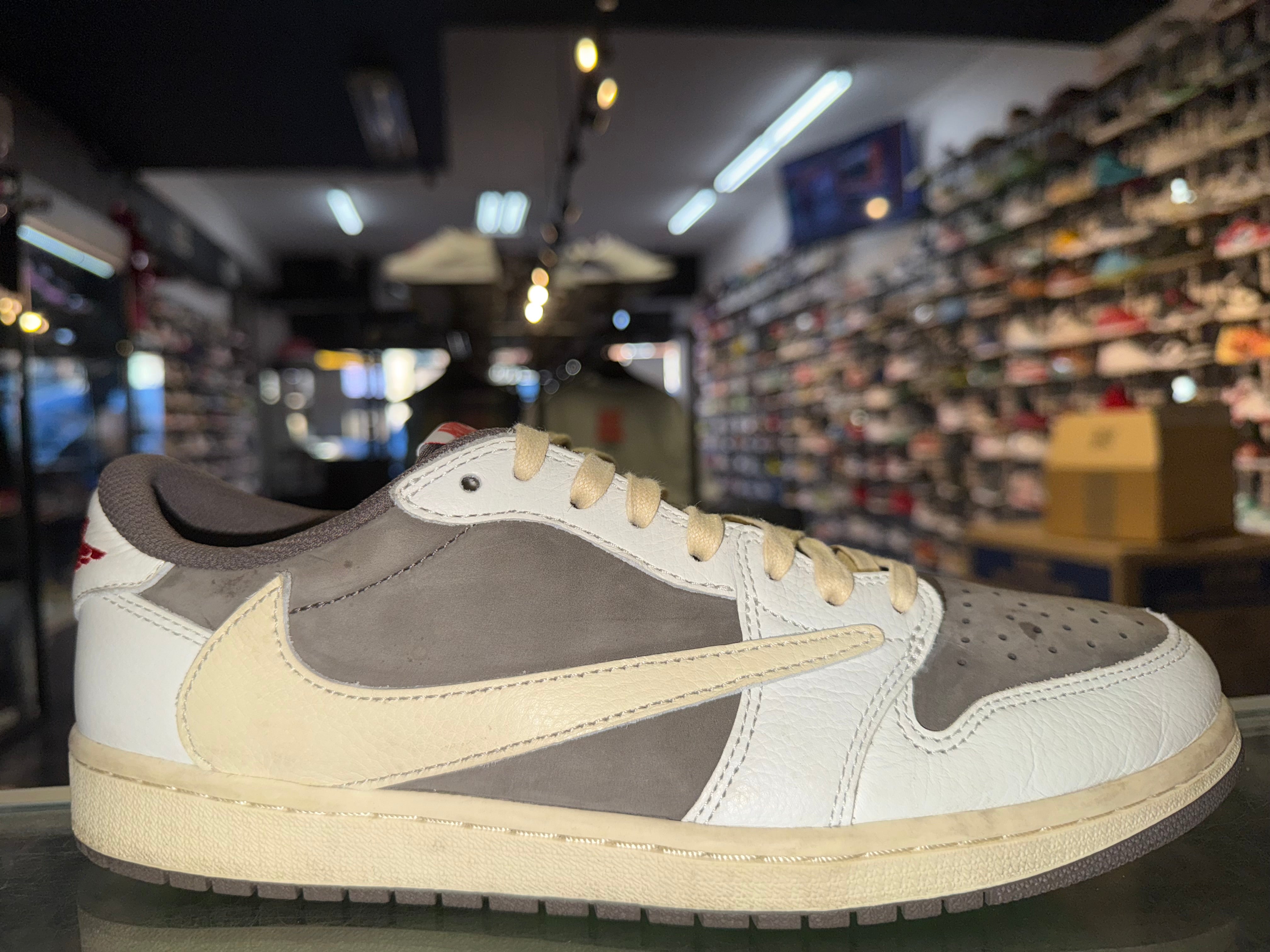 Size 10.5 Air Jordan 1 Low Travis Scott “Reverse Mocha”