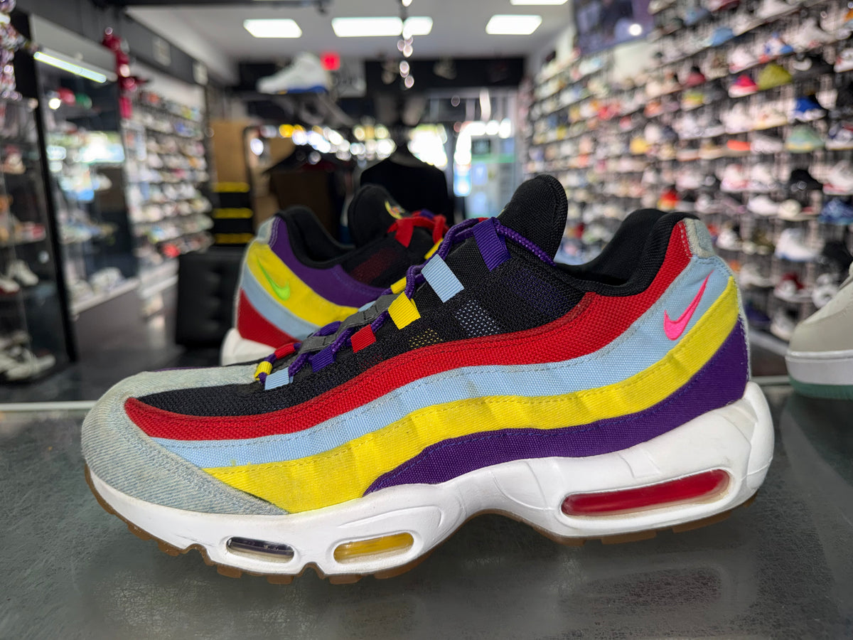 Size 11 Air Max 95 "Multicolor"