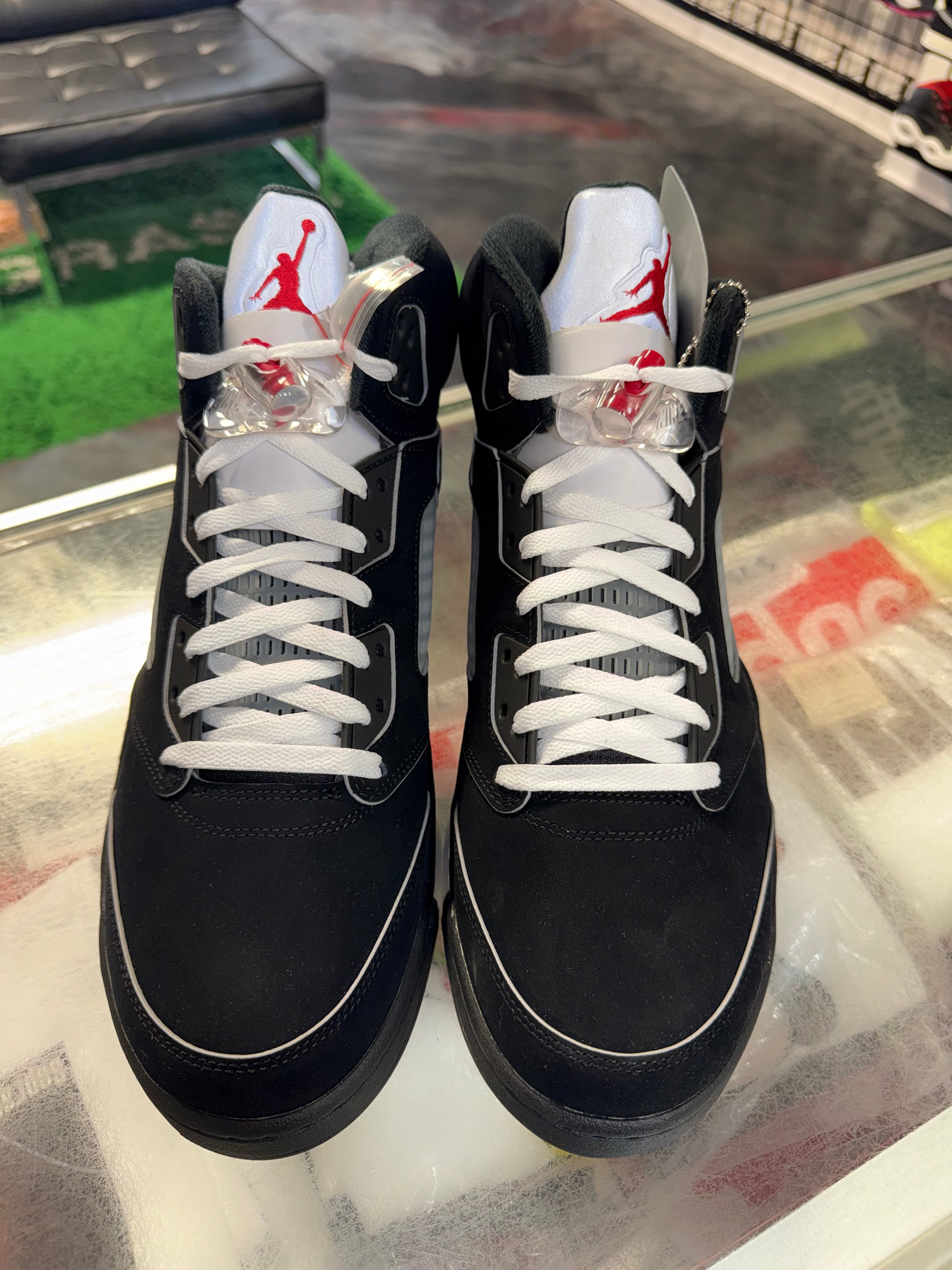 Size 13 Air Jordan 5 “Black Metallic Reimagined” Brand New