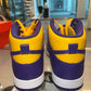 Size 8.5 Dunk High “Lakers” Worn 1x (Mall)