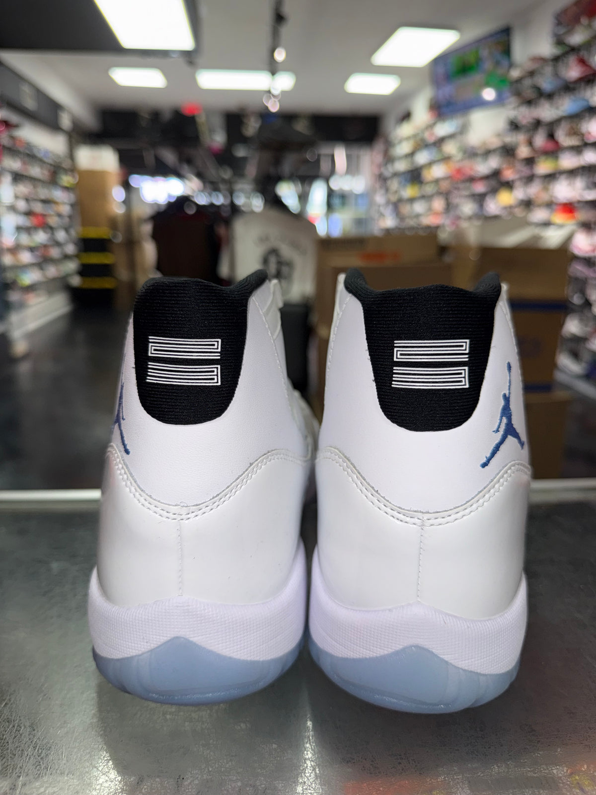 Air Jordan 11 Legend Blue sneaker, pre-owned, size 11 – view 6