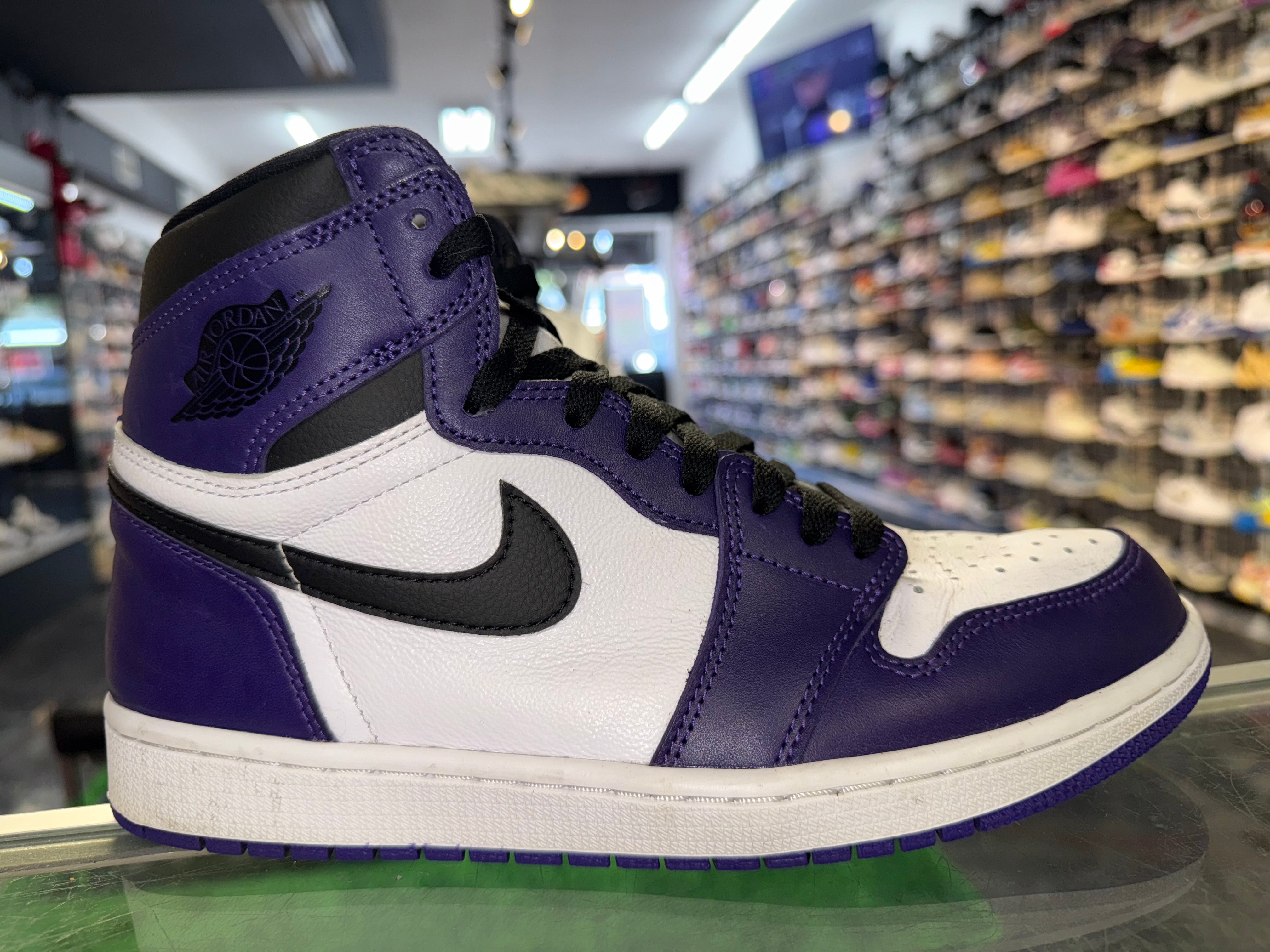 Size 8.5 Air Jordan 1 “Court Purple”