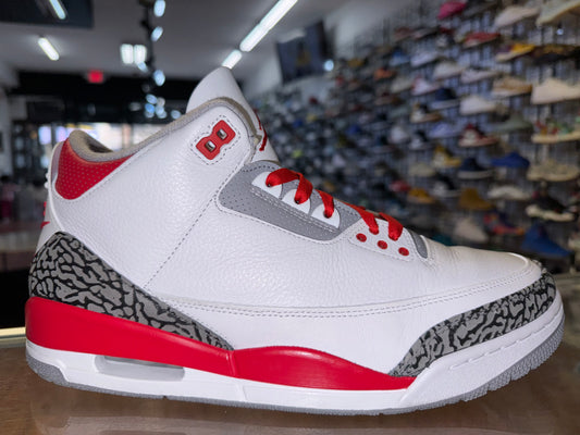 Size 11.5 Air Jordan 3 “Fire Red” (MAMO)
