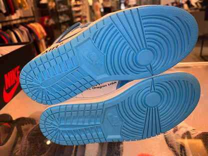 Size 4.5 Air Jordan 1 Off White “University Blue” Brand New (Mall)
