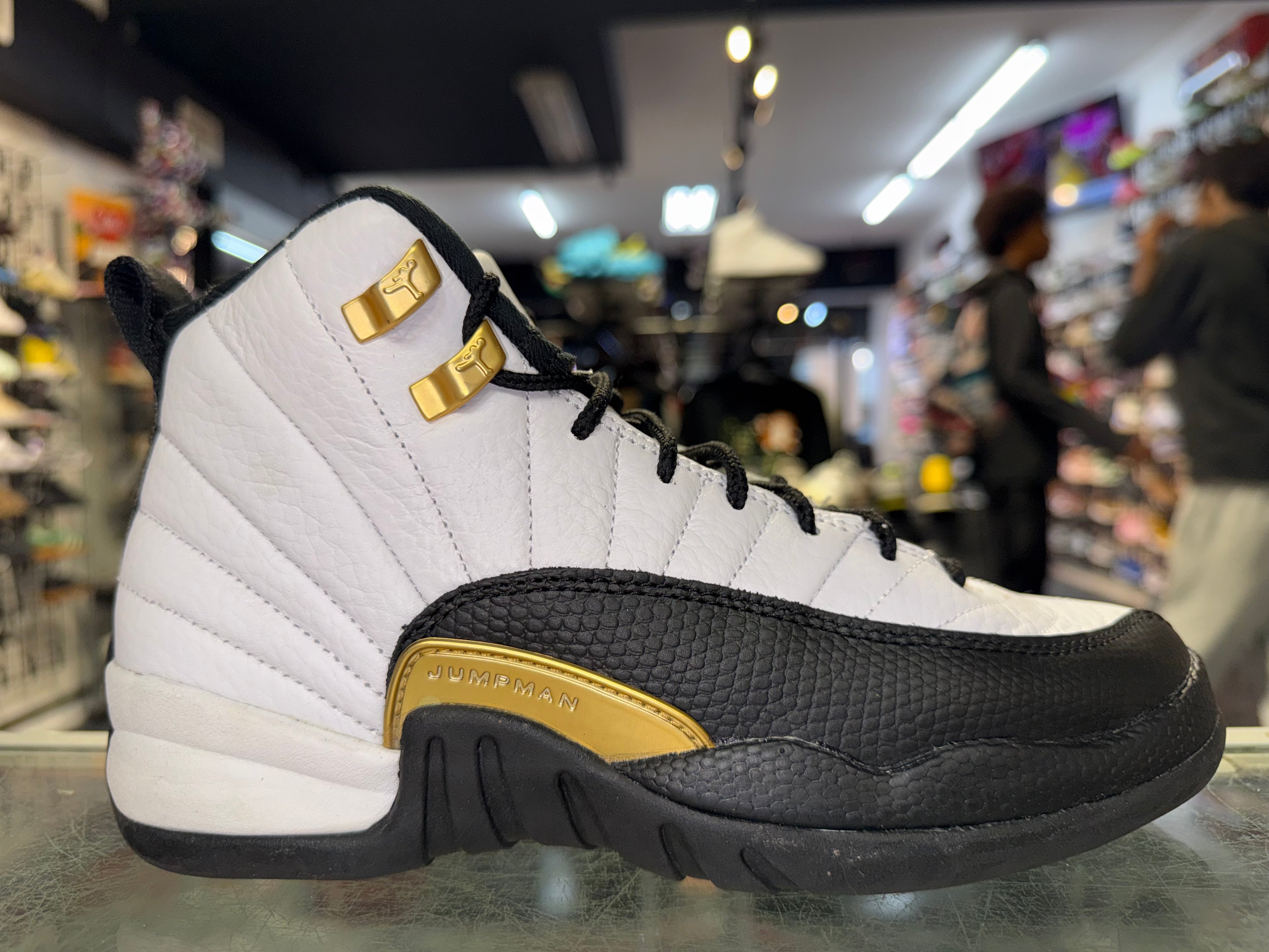Size 5y Air Jordan 12 "Royalty Taxi"