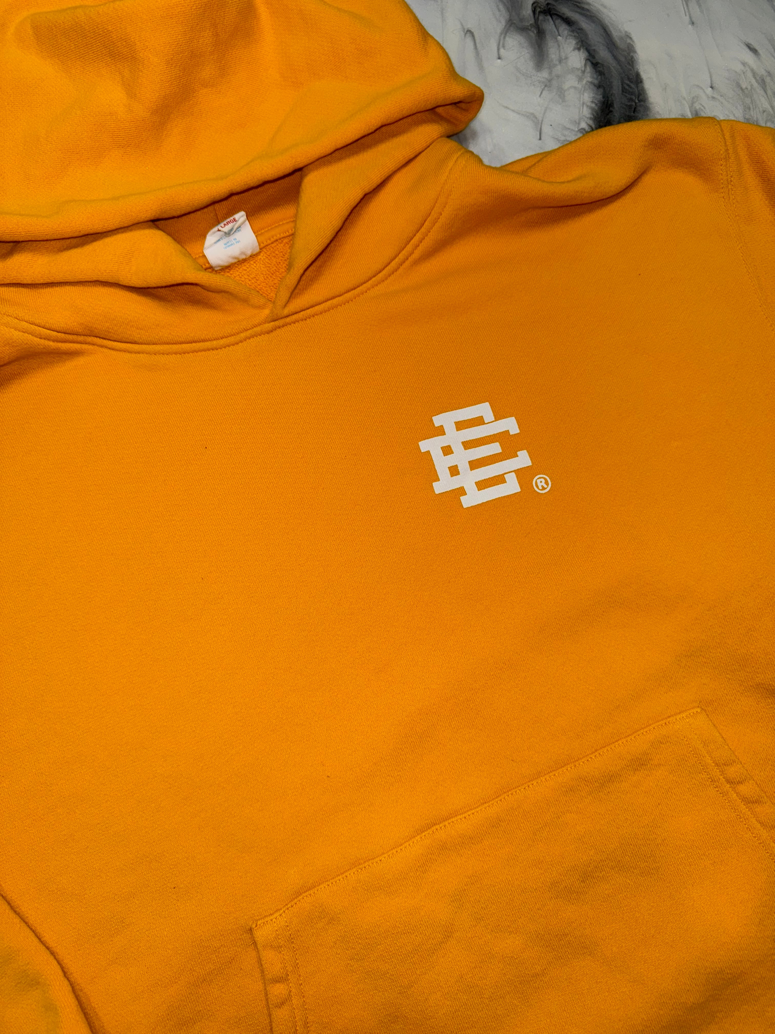 Size XXL Eric Emanuel EE Hoodie “University Gold”