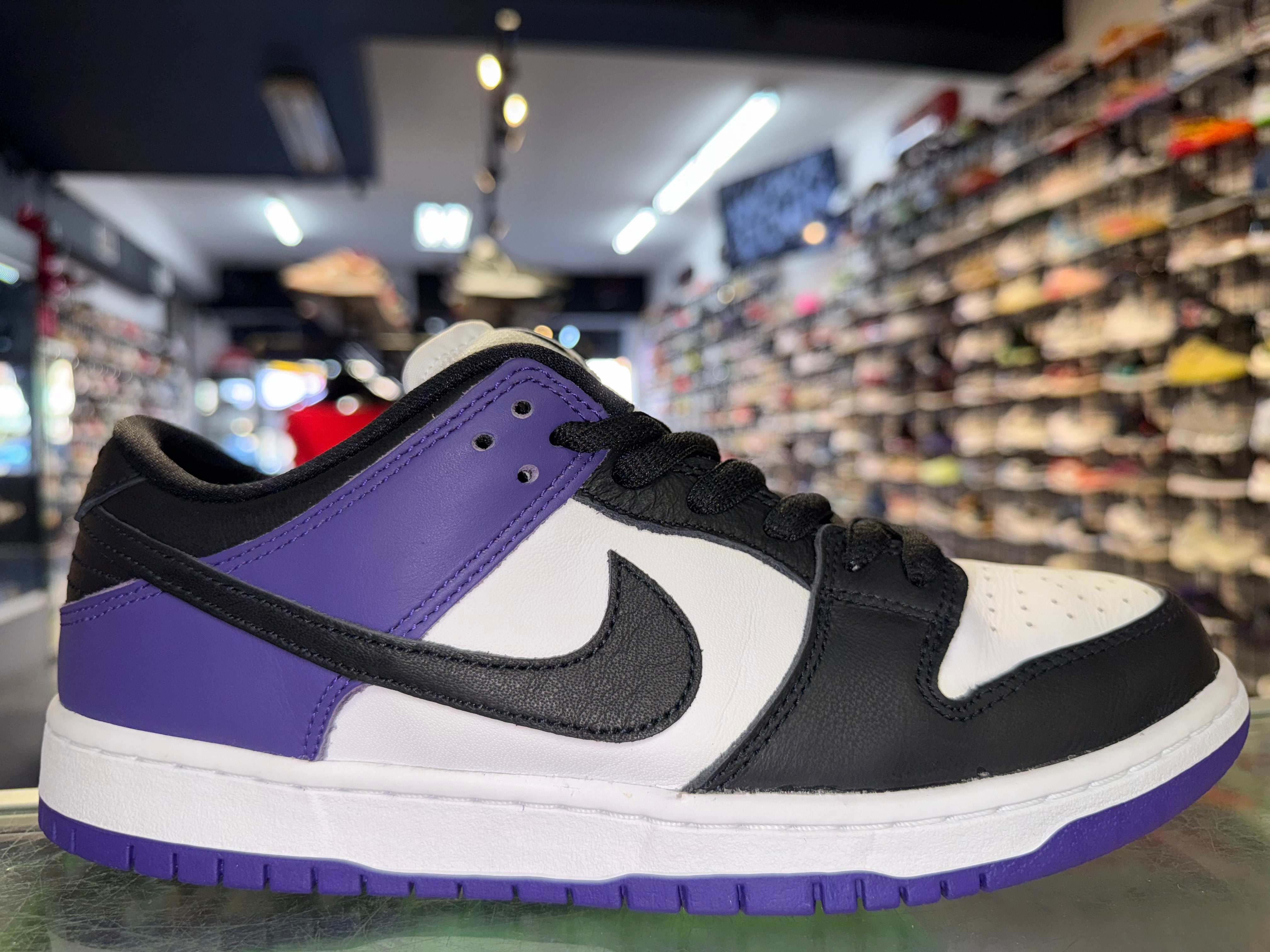 Size 9 Dunk Low SB "Court Purple"